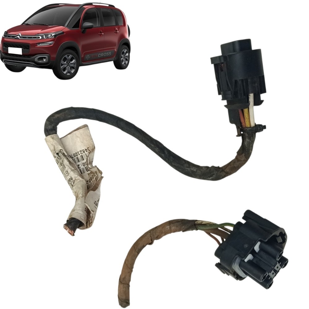 Par Plug Conector Rele Ventoinha Citroen Aircross 2017 2018