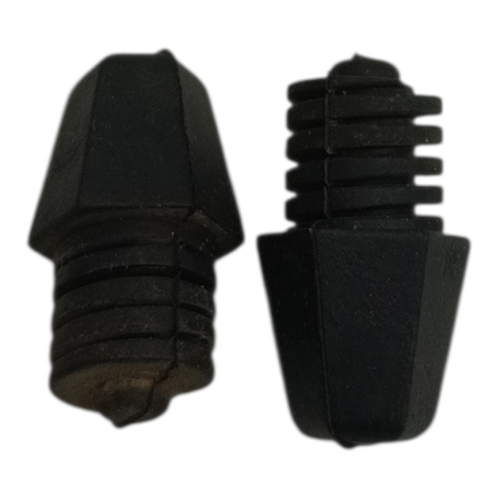 Par Borracha Impacto Tampa Traseira Ford Ka 2008 2009 2010 4
