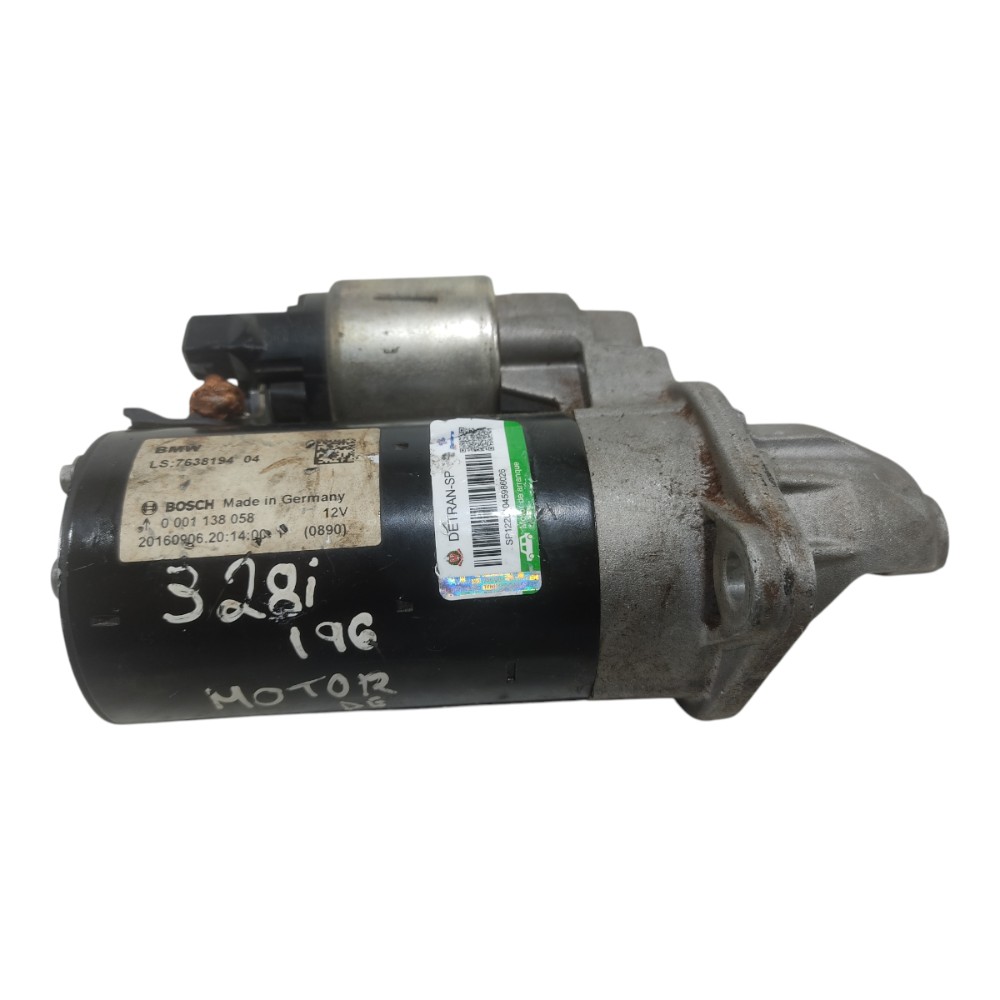 Motor Arranque Bmw 328i 2.0 2013 Á 2017