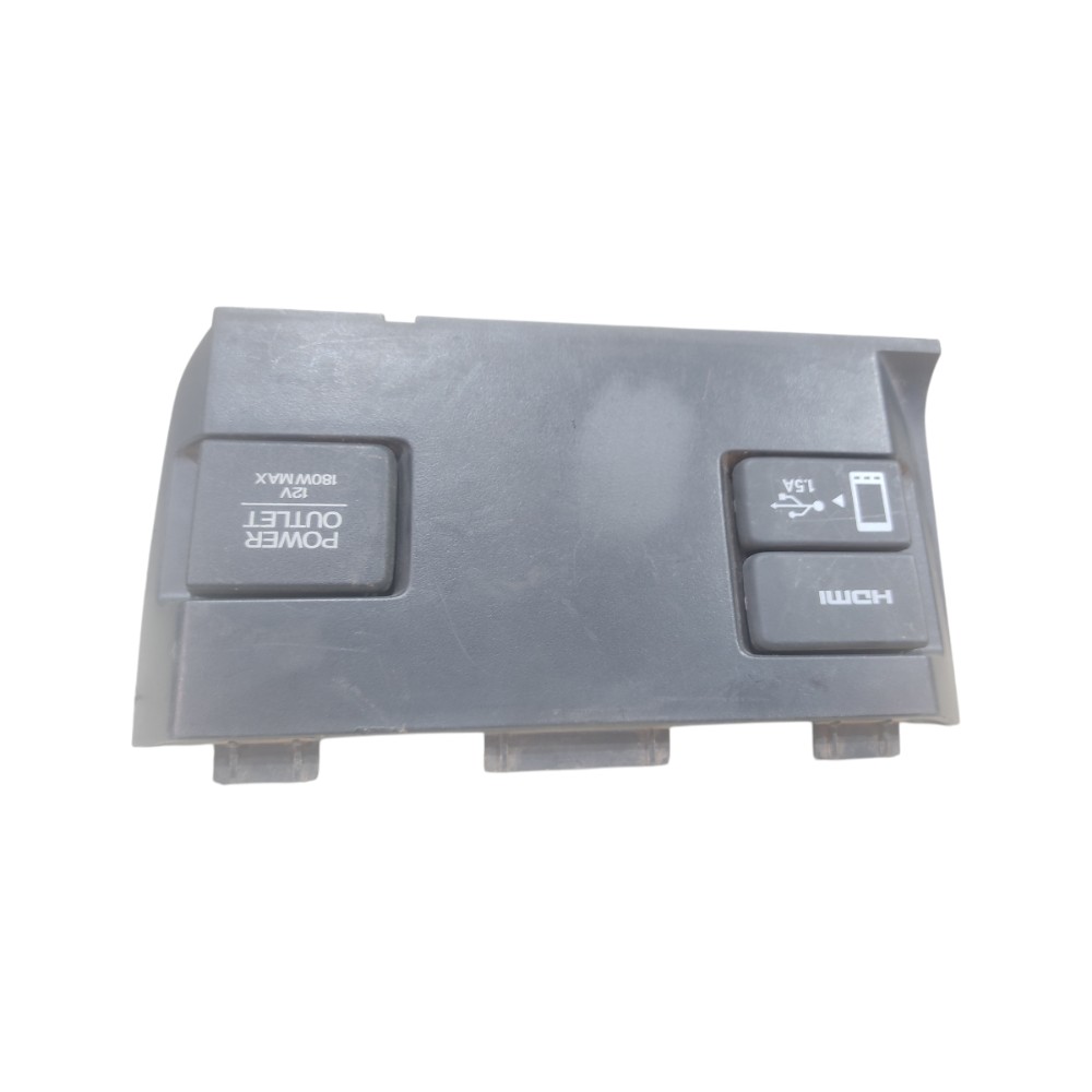 Acabamento Em Entradas Aux/usb/12v Honda Civic Touring 17 Zz