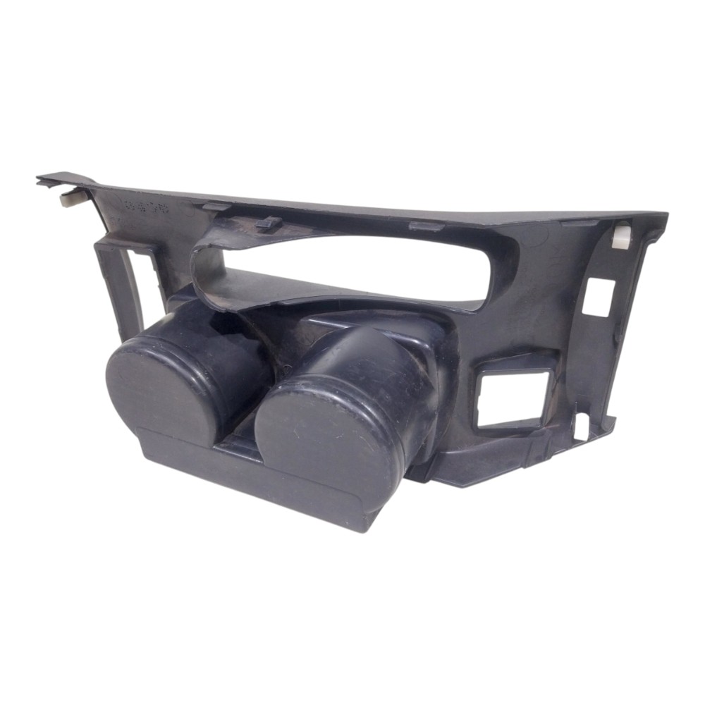 Acabamento Porta Copos Mitsubishi Lancer 2012 Á 2018 Xx Preto