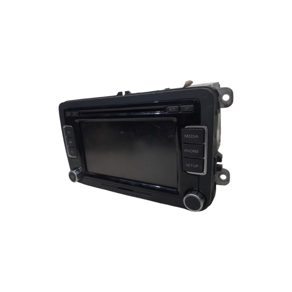 Rádio Multimídia Volkswagen Tiguan 2011 Á 2014 P/ Peças Xx