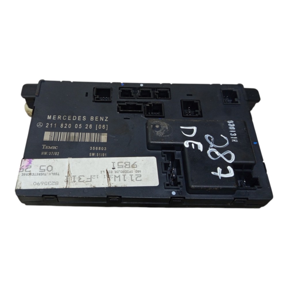 Módulo Controle Porta Diant Esq Mercedes E320 2003 Á 2009