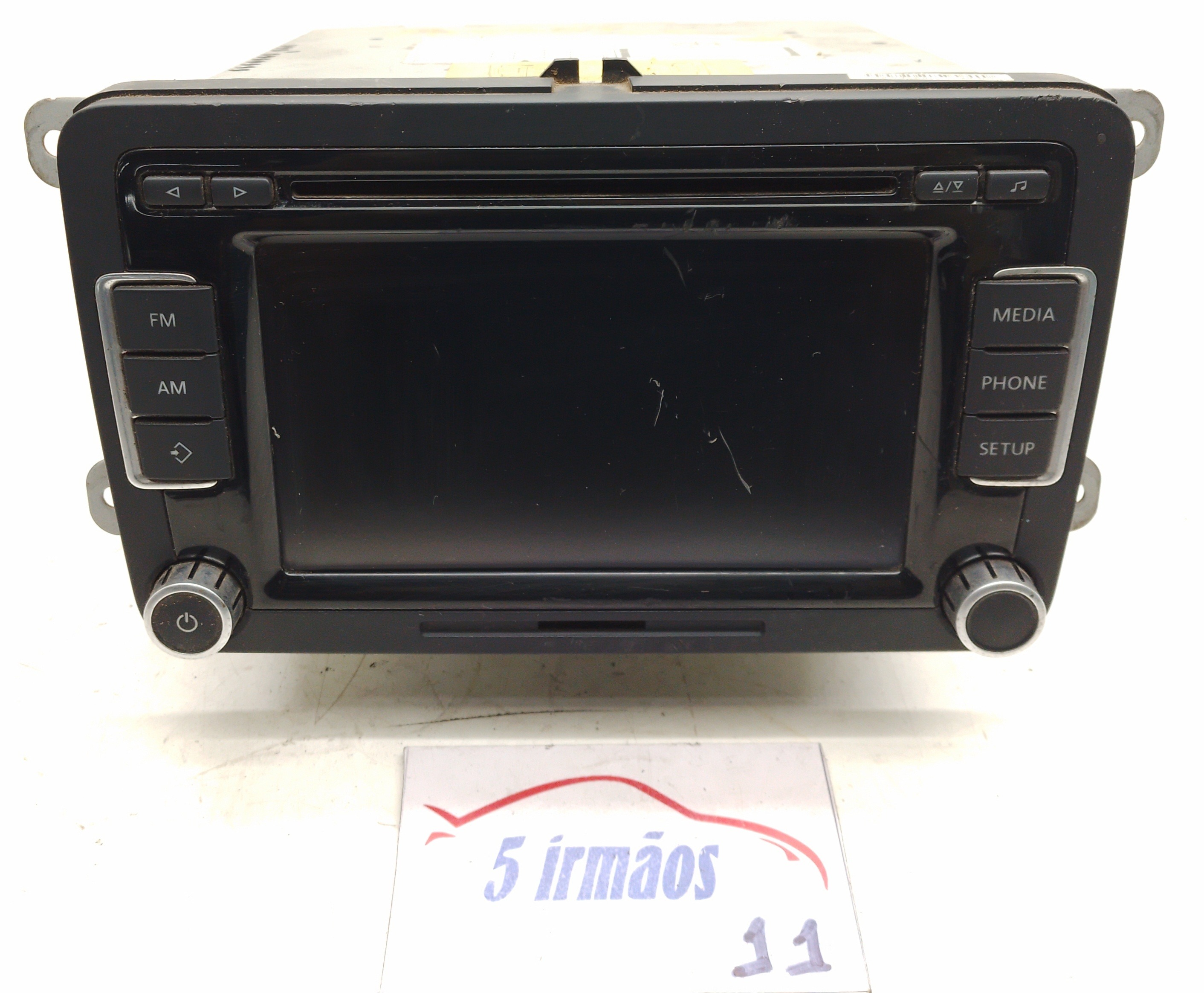 Visor Multimídia Vw Passat Cc 3.6 2010 / 2011 Nº5k0035190
