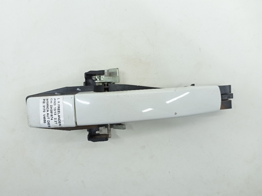 Maçaneta Externa Traseira Direita Freelander 2 2.2 2013 Branco Traseira