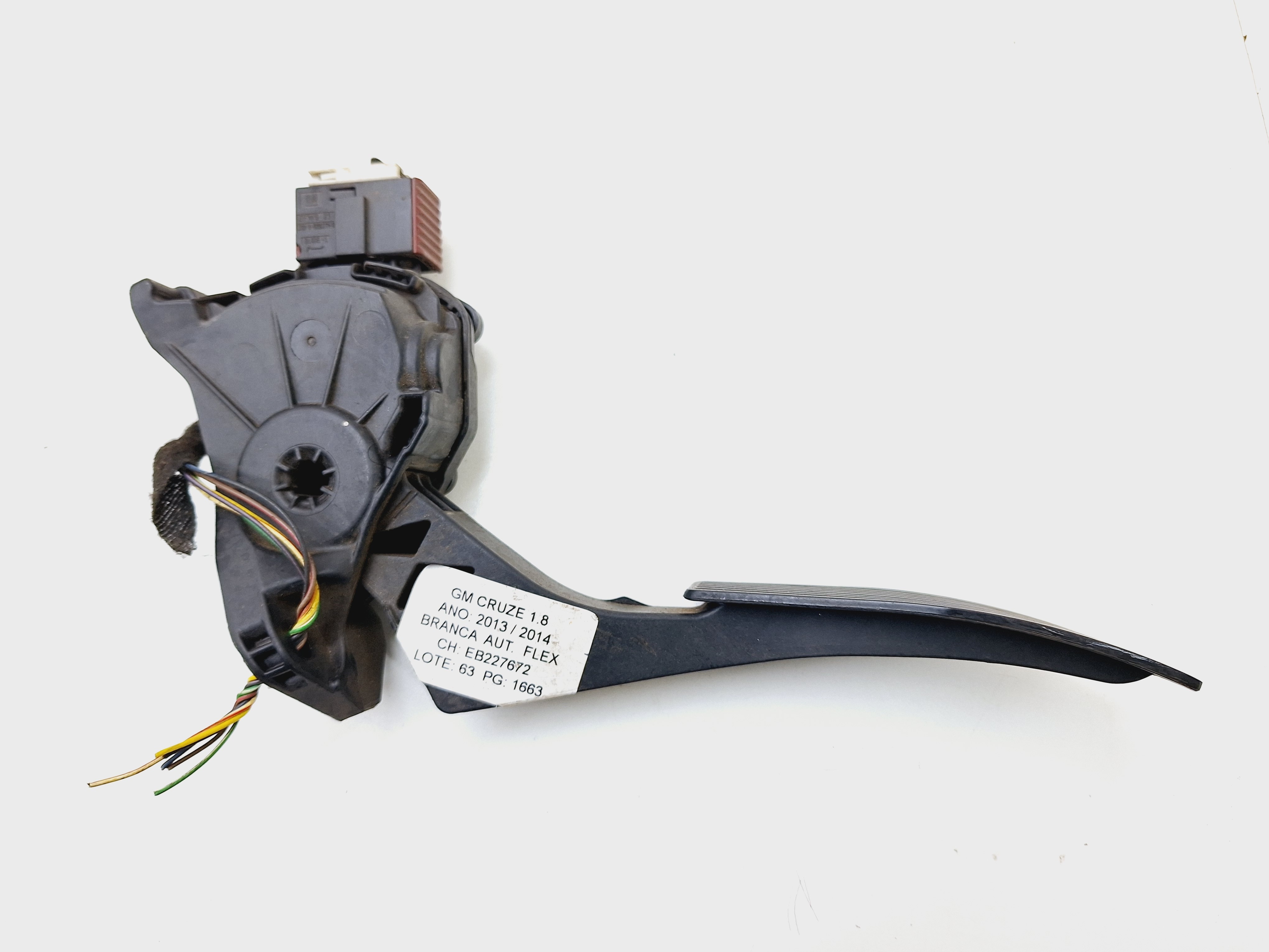 Pedal Acelerador Chevrolet Cruze 1.8 2013 2014 13252702