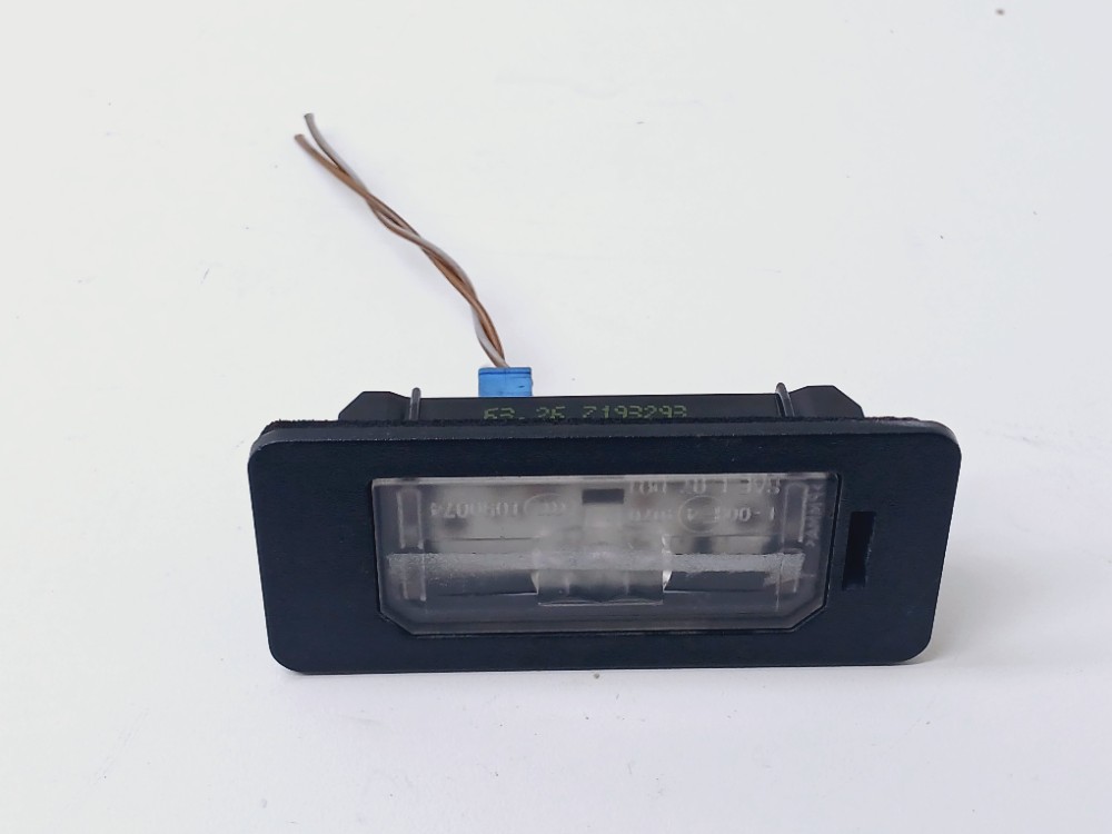 Luz Led Placa Bmw X1 2.0 Turbo 2016 2017 7193293
