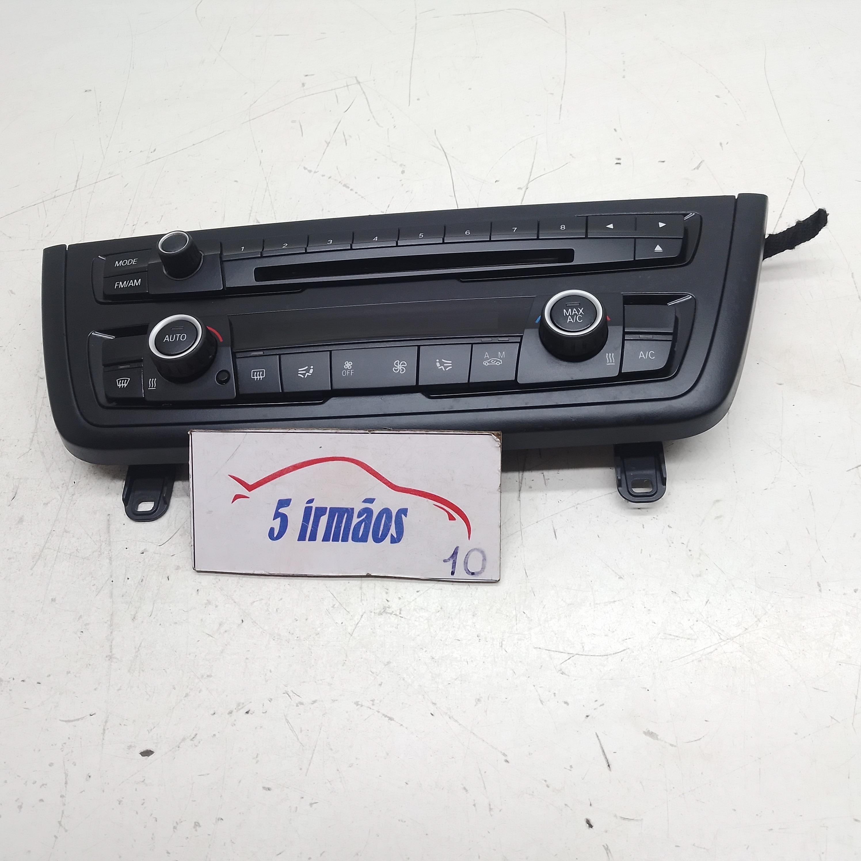 Comando Rádio / Ar Condicionado Bmw 320i 2.0 2015