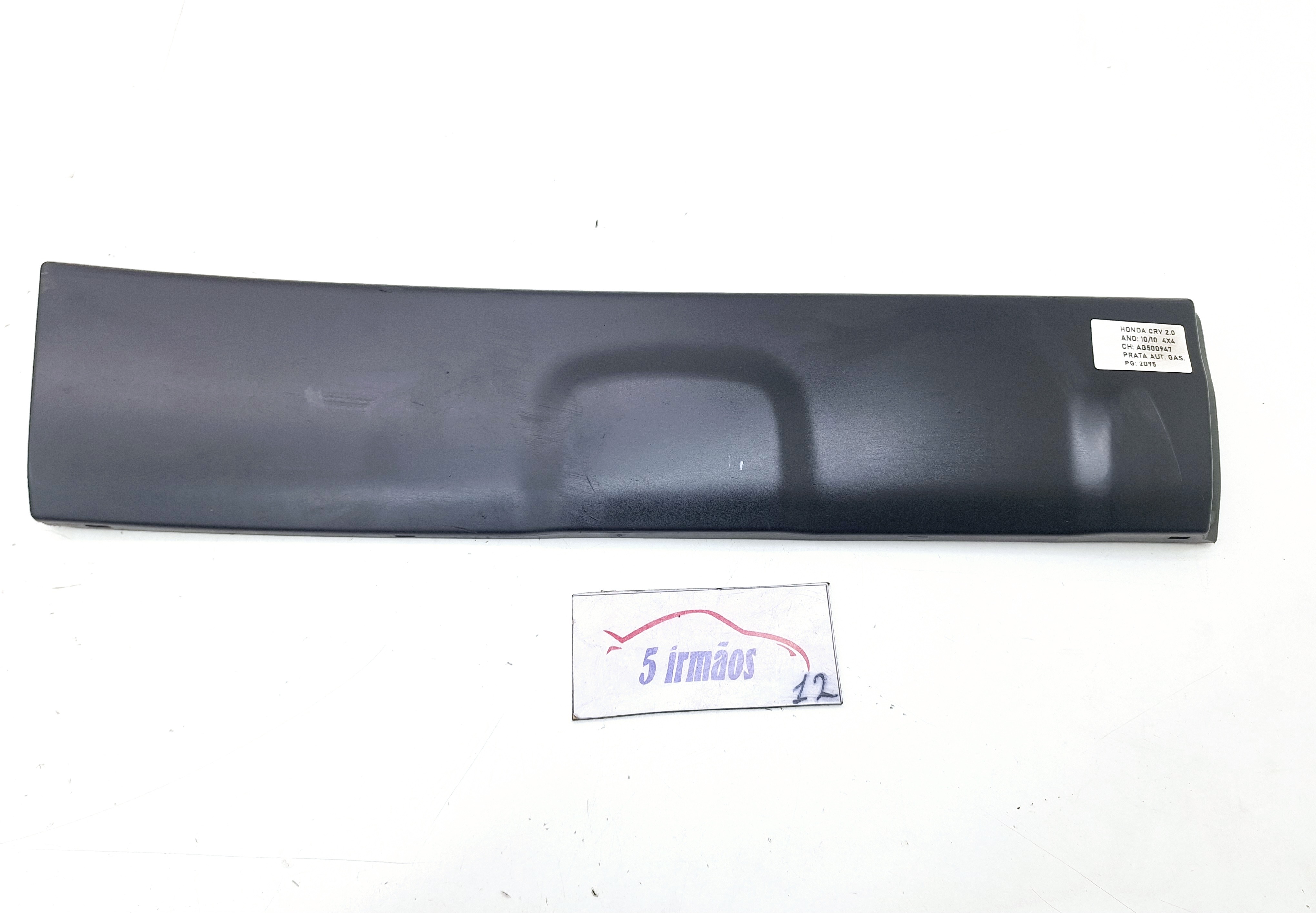 Acabamento Porta Traseira Direita Honda Civic 2.0 2010 Preto