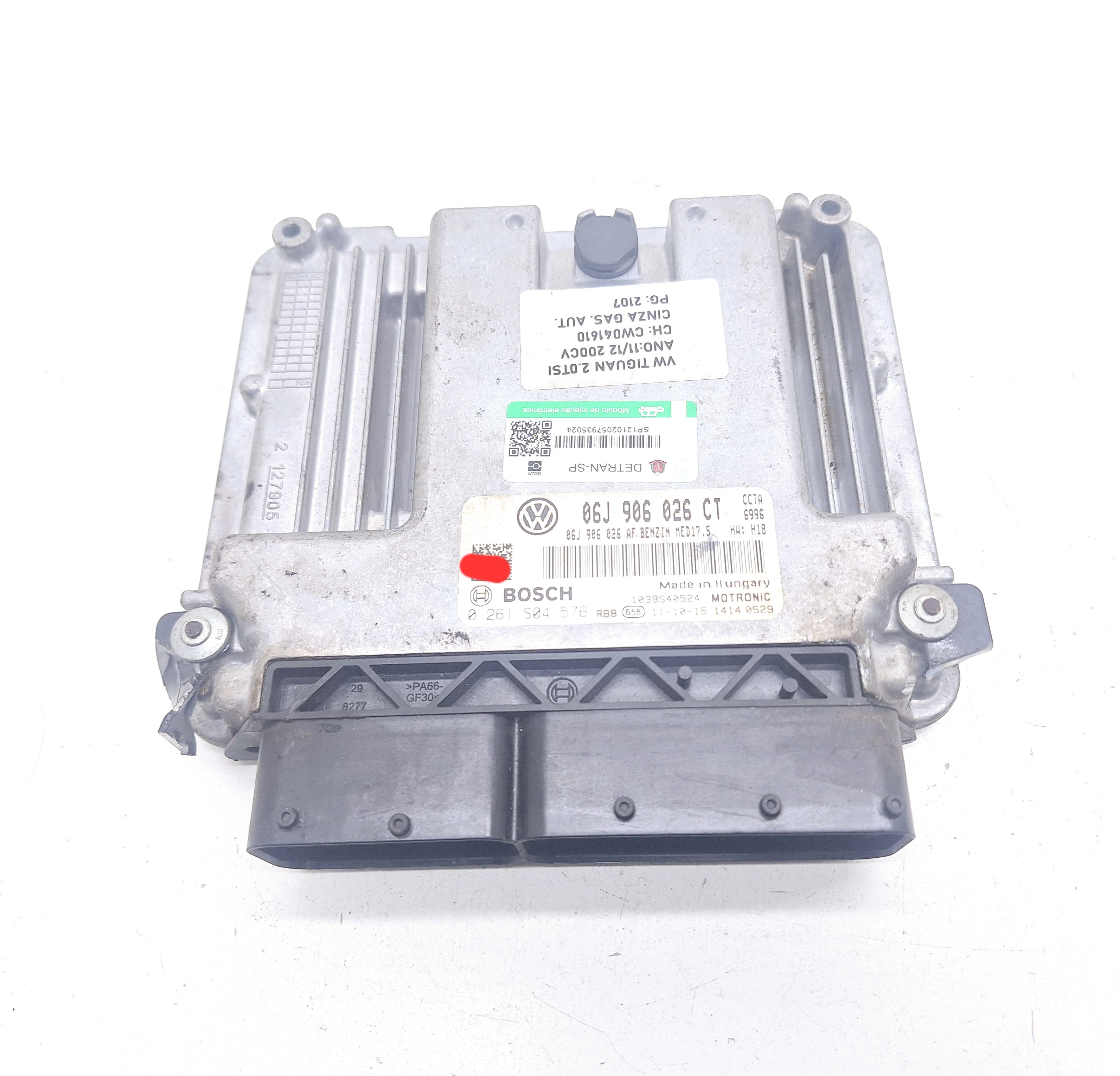 Módulo Injeção Vw Tiguan Tsi 2.0 2011/ 2012 Nº06j906026