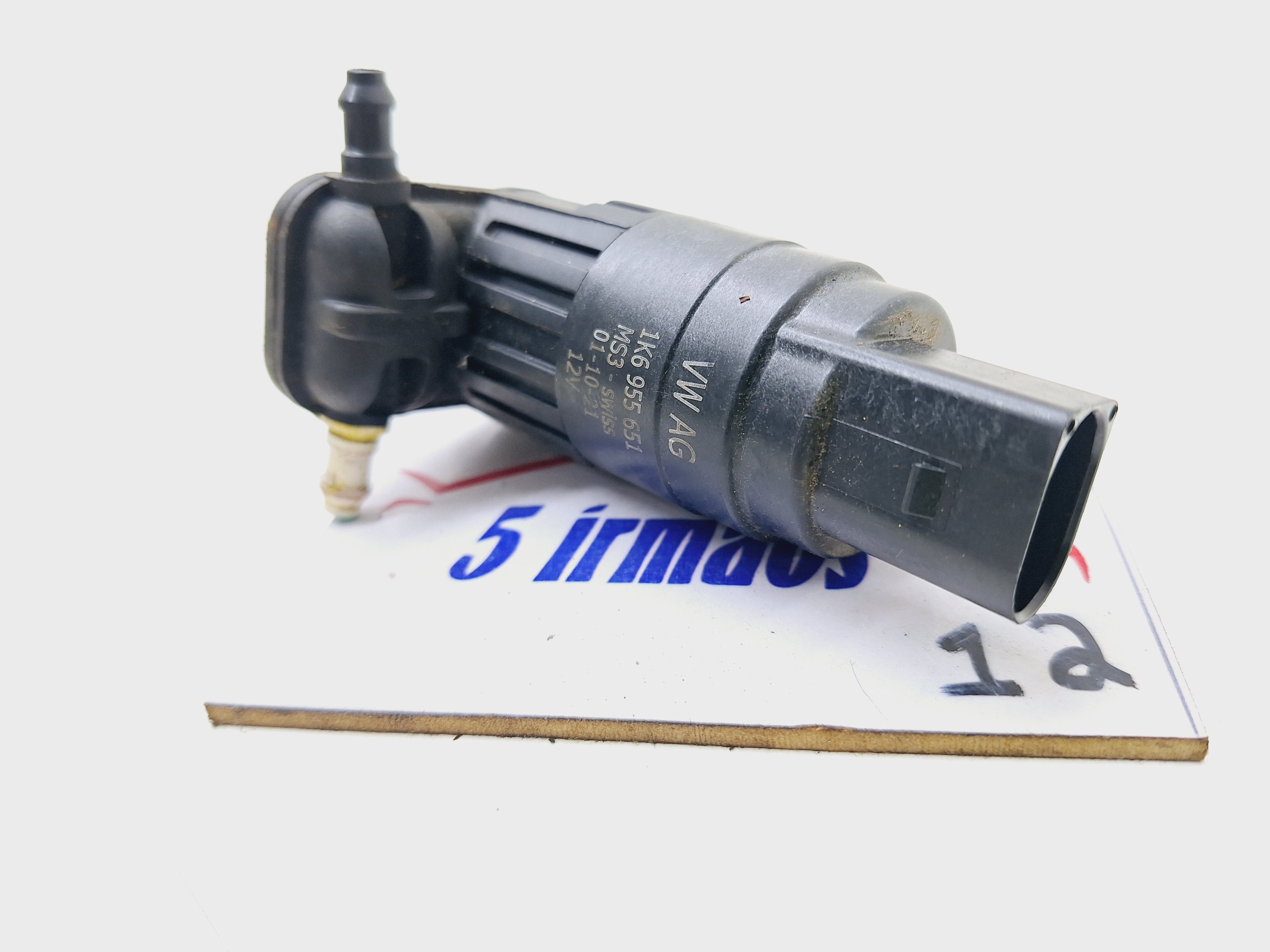 Motor Esguicho Limpador Parabrisa Vw Tcross Tsi 1.0 2022