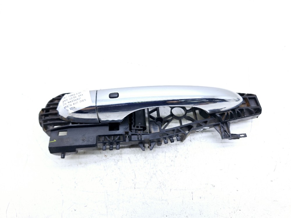 Maçaneta Externa Dianteira Direita Fiat Toro 2.0 2021 2022 Prateado Dianteira