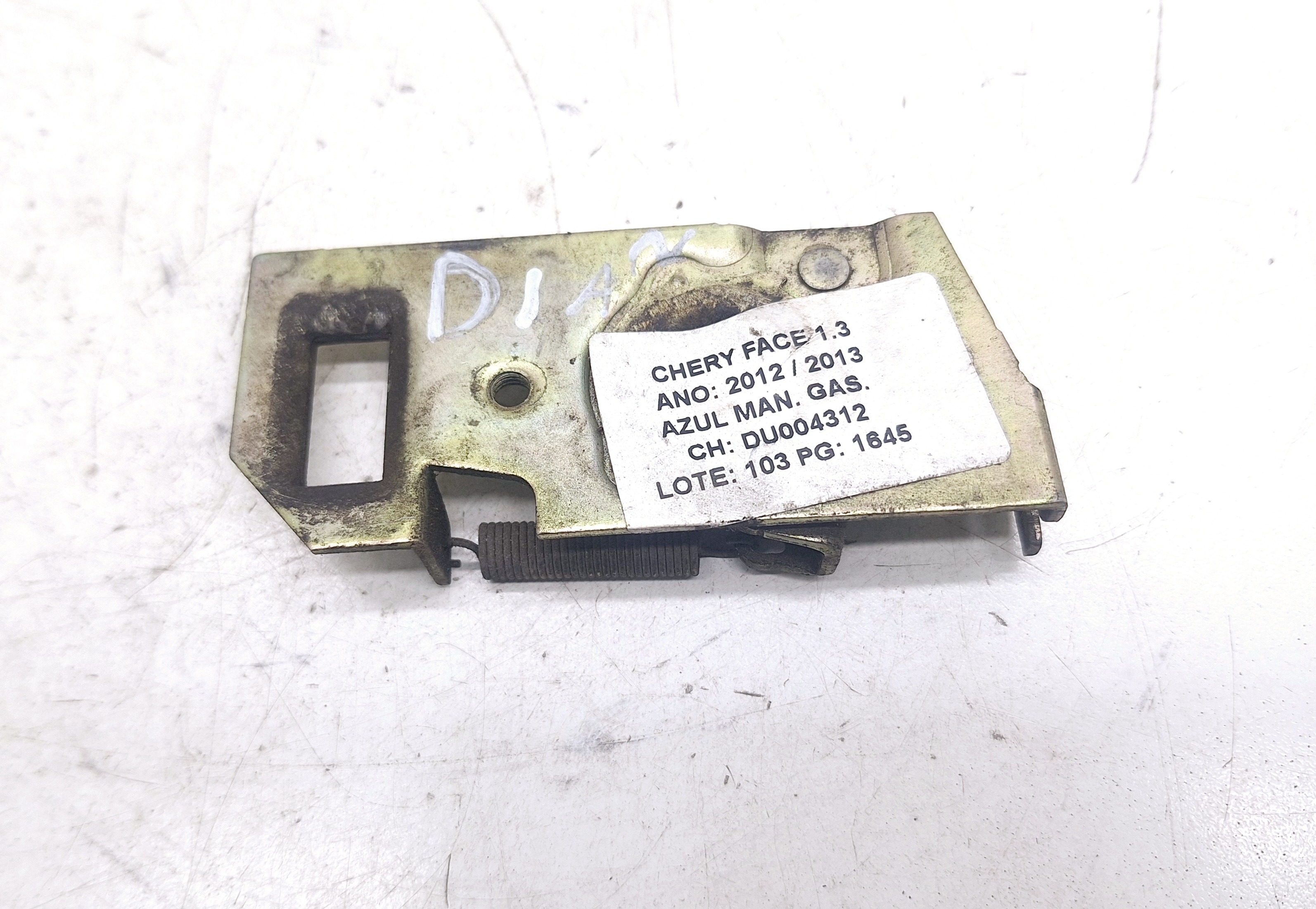 Trava Fechadura Capô Chery Face 1.3 2012/ 2013 Nºs118402080