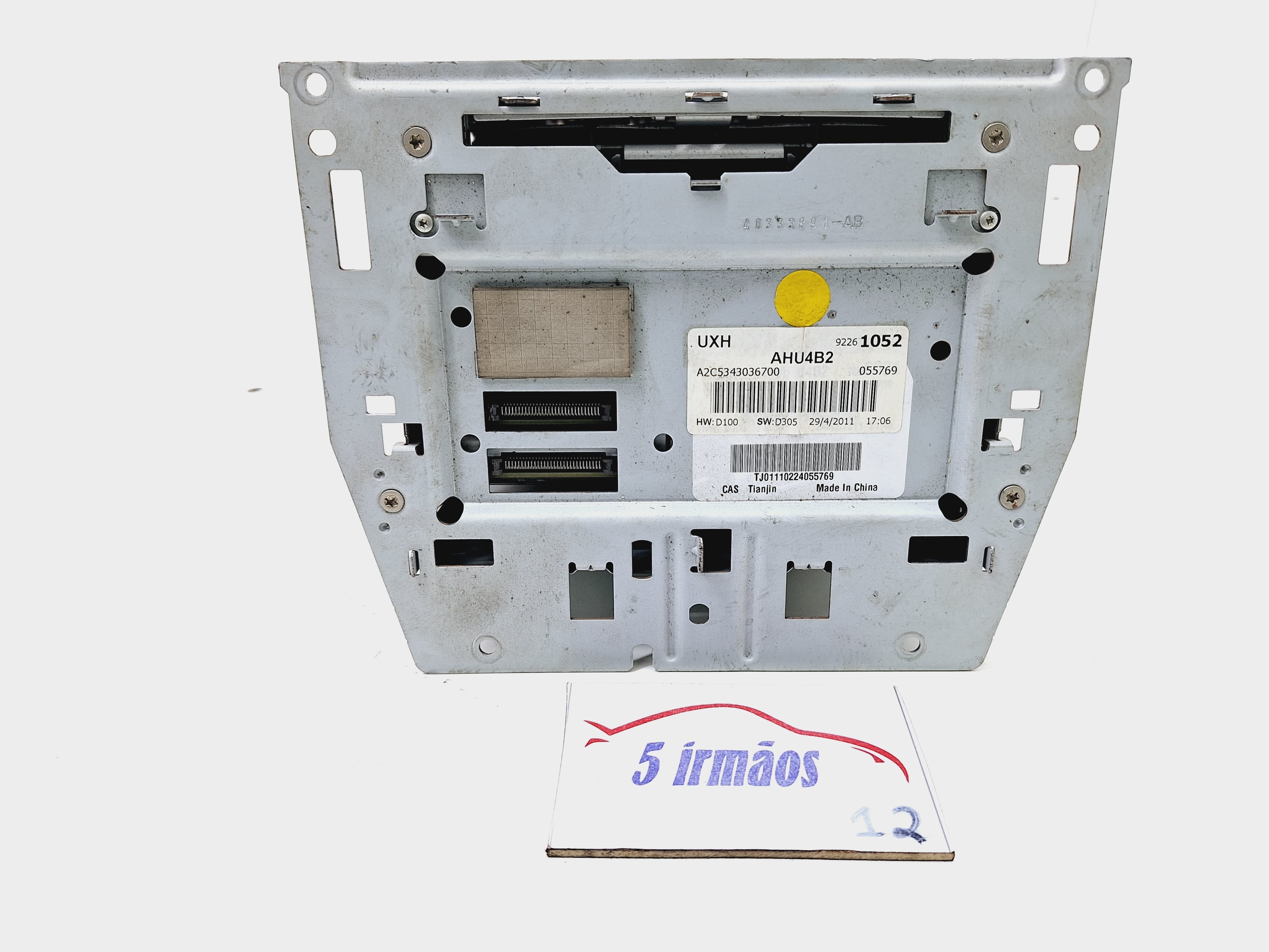 Radio Cd Player Gm Omega Fittipaldi 2011 Na2c543036700