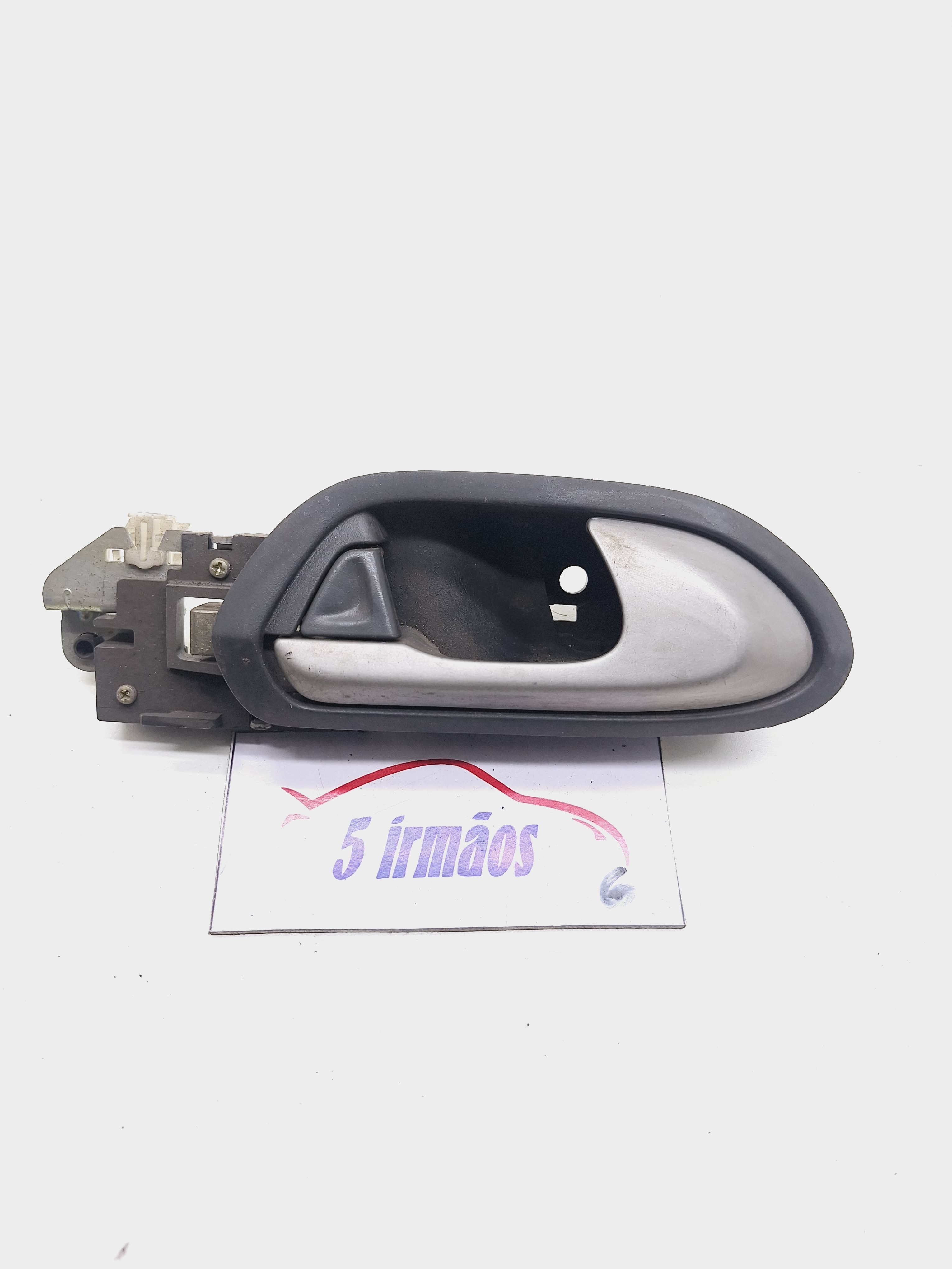 Maçaneta Interna Traseira Direita Honda Civic 1.8 2007   Prateado Traseira