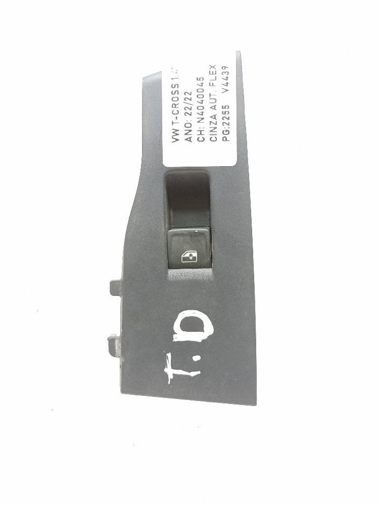 Botão Vidro Traseiro Direito Vw Tcross Tsi 1.4 2022