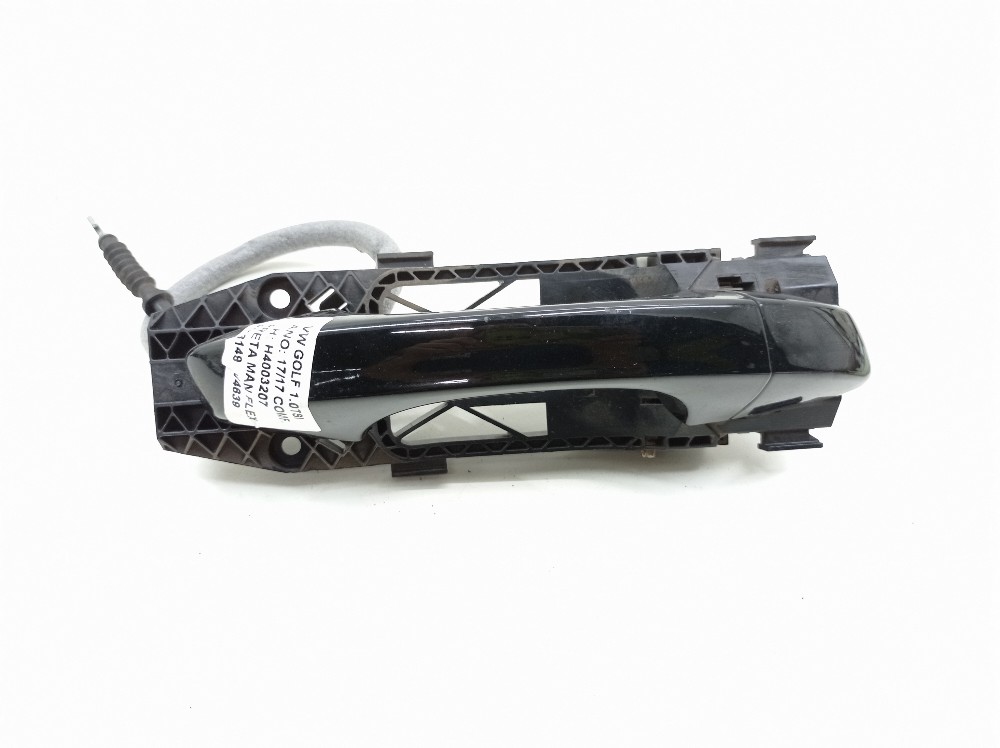 Maçaneta Externa Dianteira Direita Vw Golf Tsi 1.0 2017 Preto Dianteira