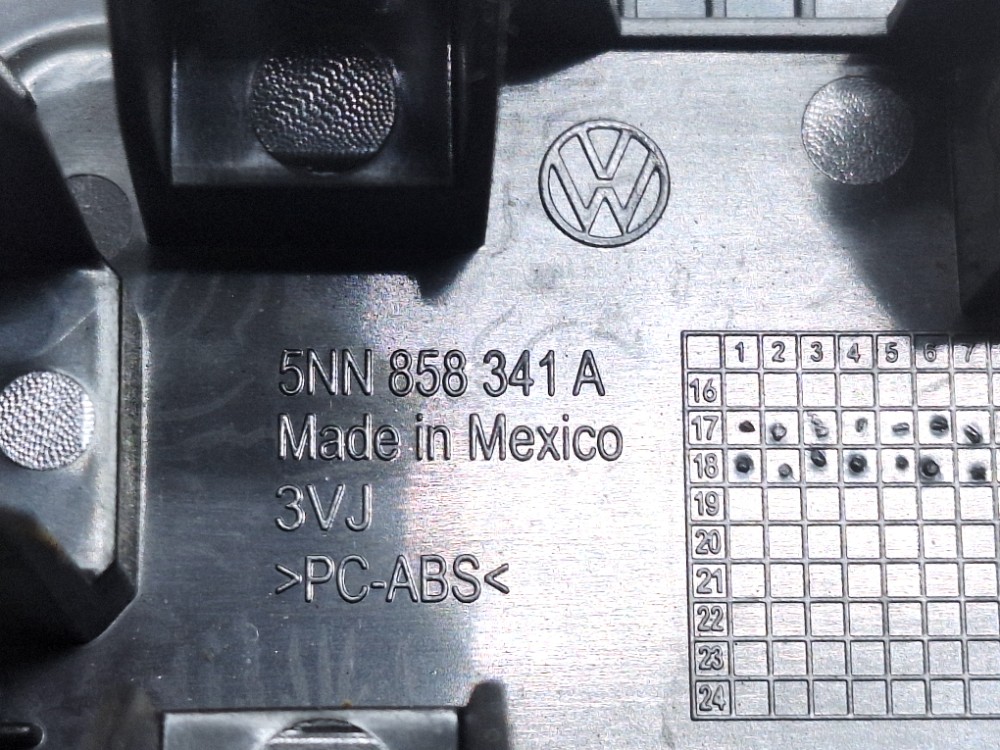 Acabamento Farol Milha Vw Tiguan 1.4t 2019
