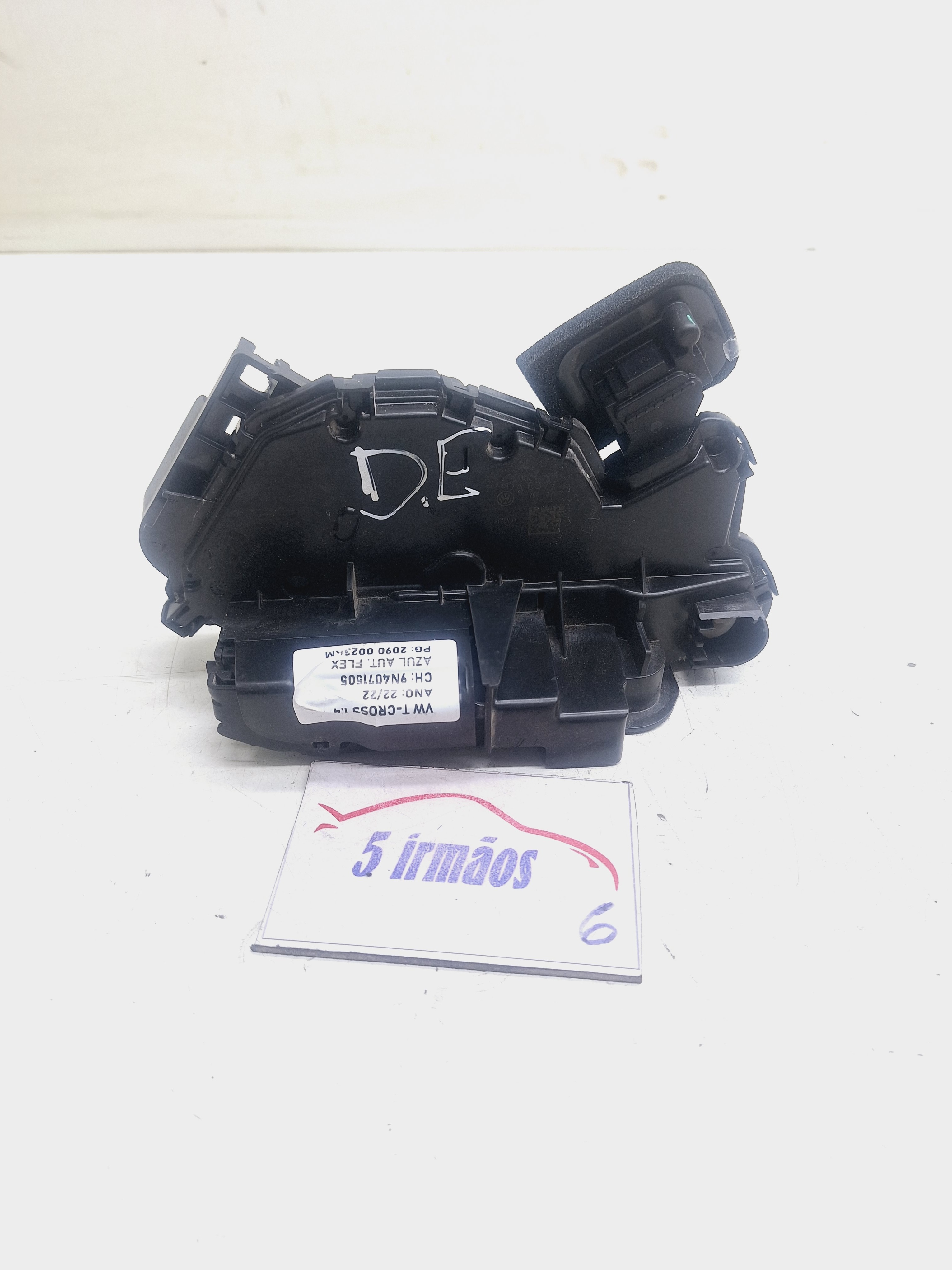 Fechadura Porta Dianteira Esquerda Vw Tcross 1.4 Aut 2022