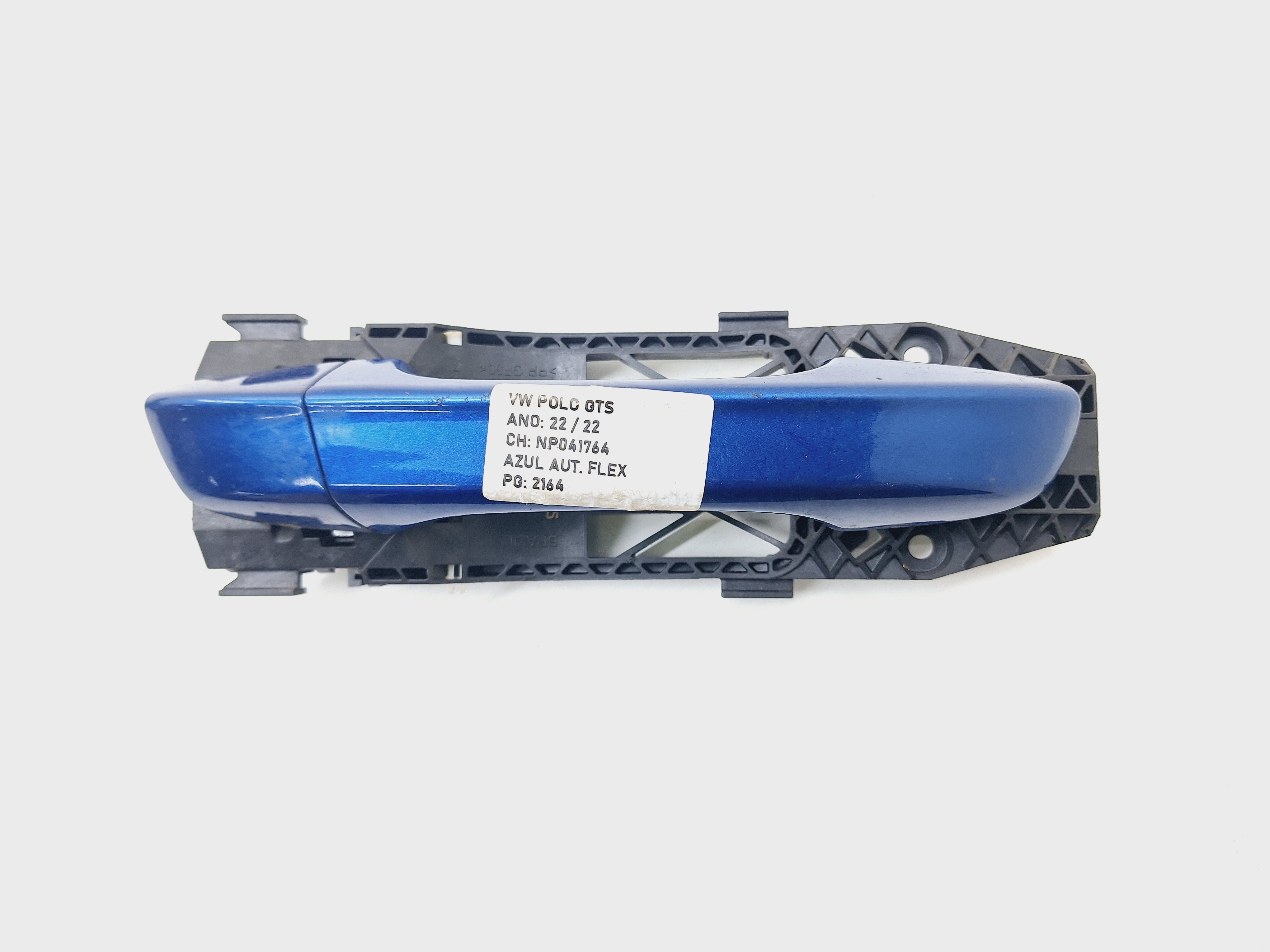 Maçaneta Externa Traseira Direita Vw Polo Gts 1.4 2022 Azul Traseira