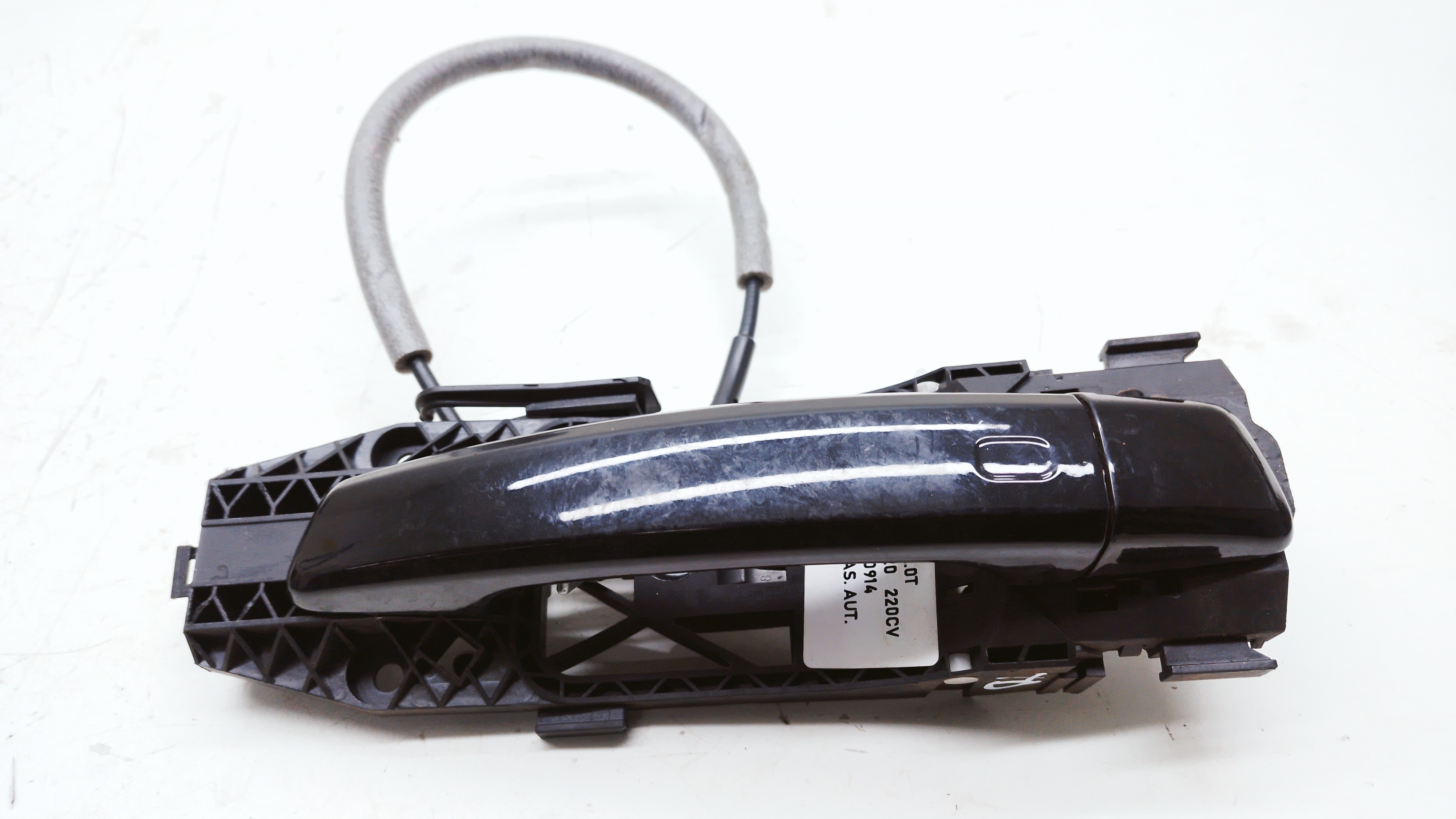 Maçaneta Externa Traseira Direita Audi A3 2020 Nº1k8837885 Preto Traseira