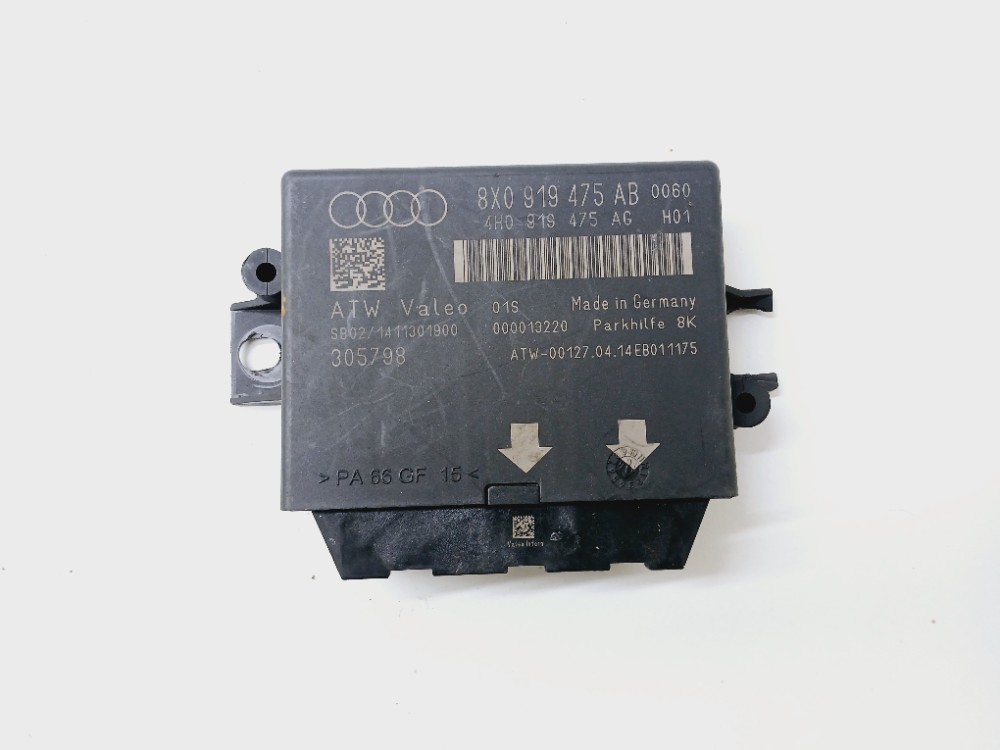 Módulo Estacionamento Audi Rs Q3 Tfsi 2.5 2015 8x0919475ab