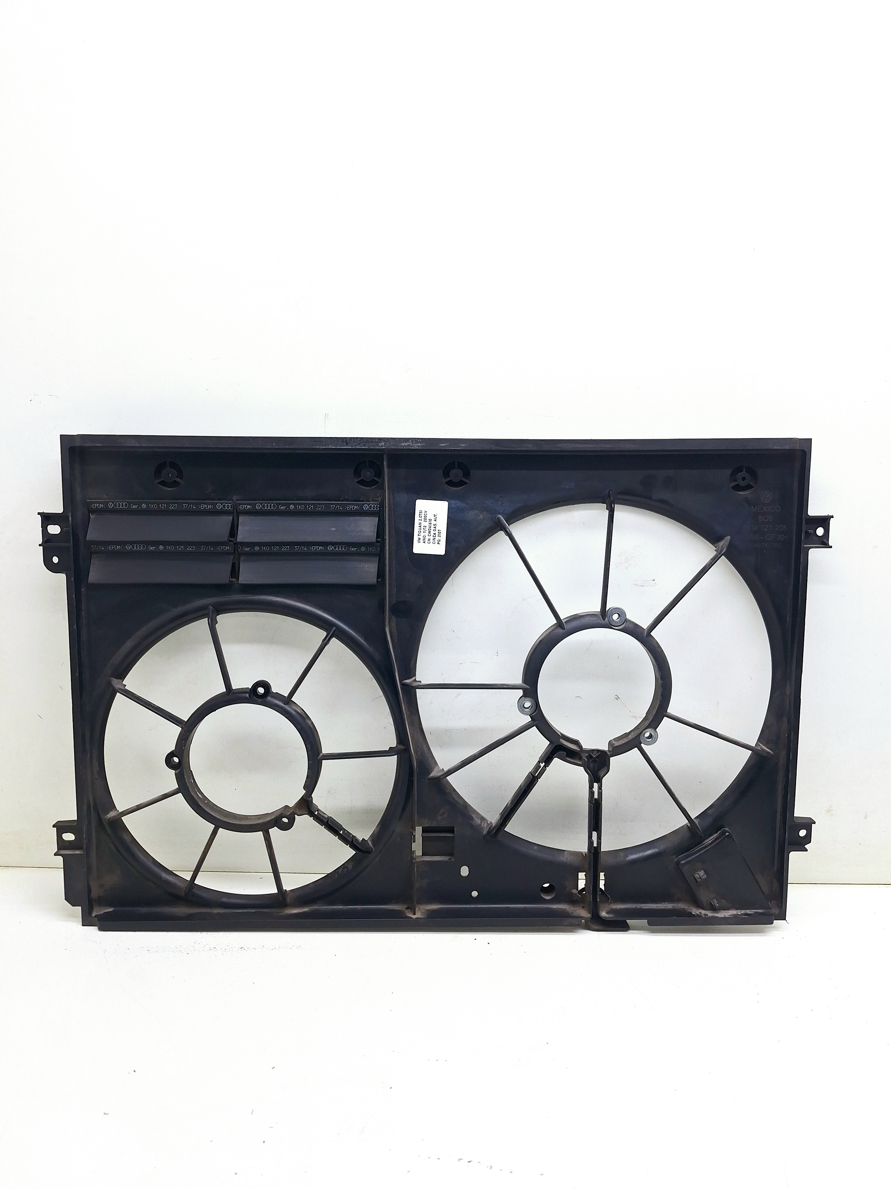 Defletor Ventoinha Radiador Vw Tiguan 2.0 2012 Nº1km121205