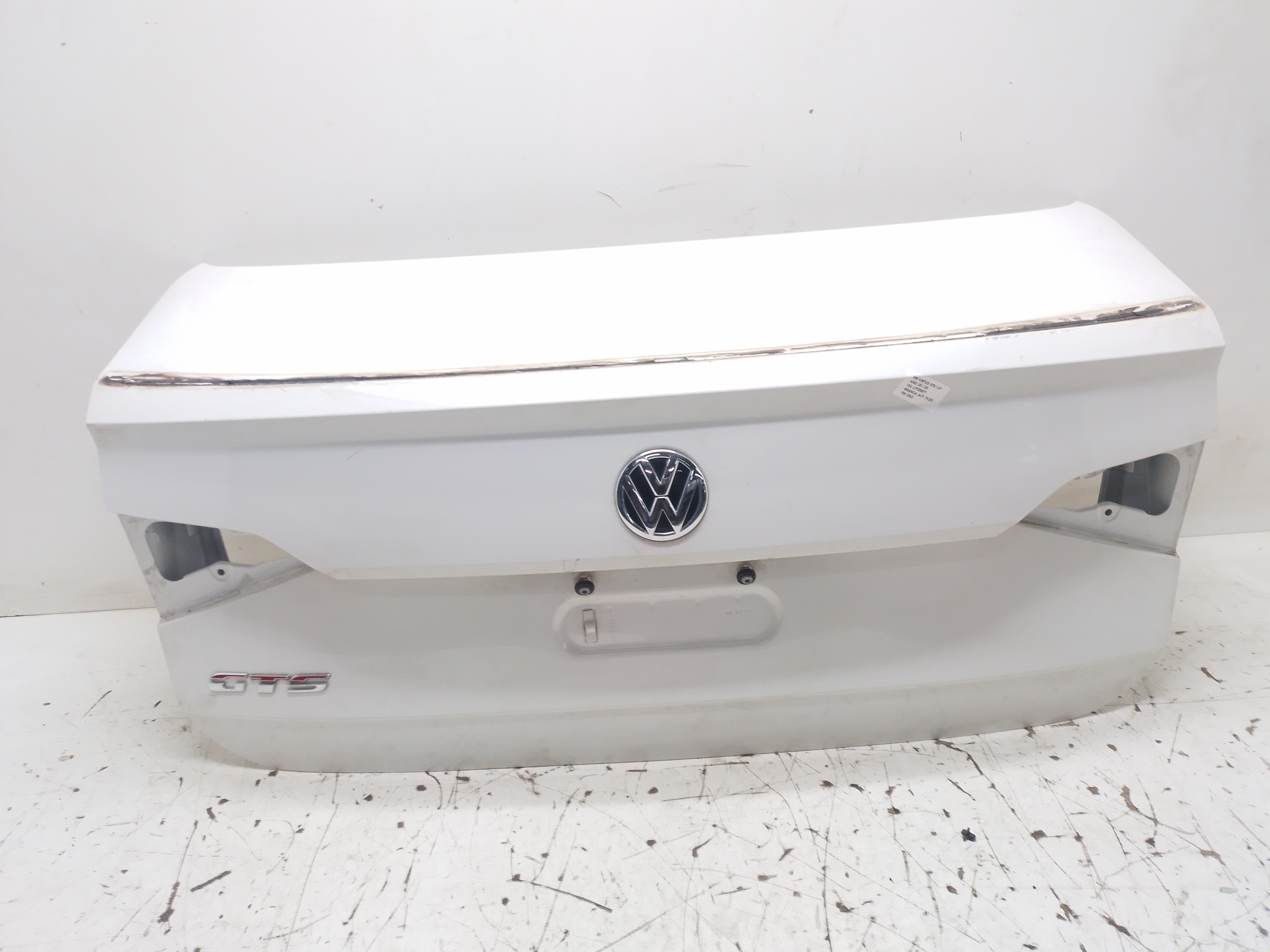 Tampa Traseira Vw Virtus 1.4 2019 2020 Branco