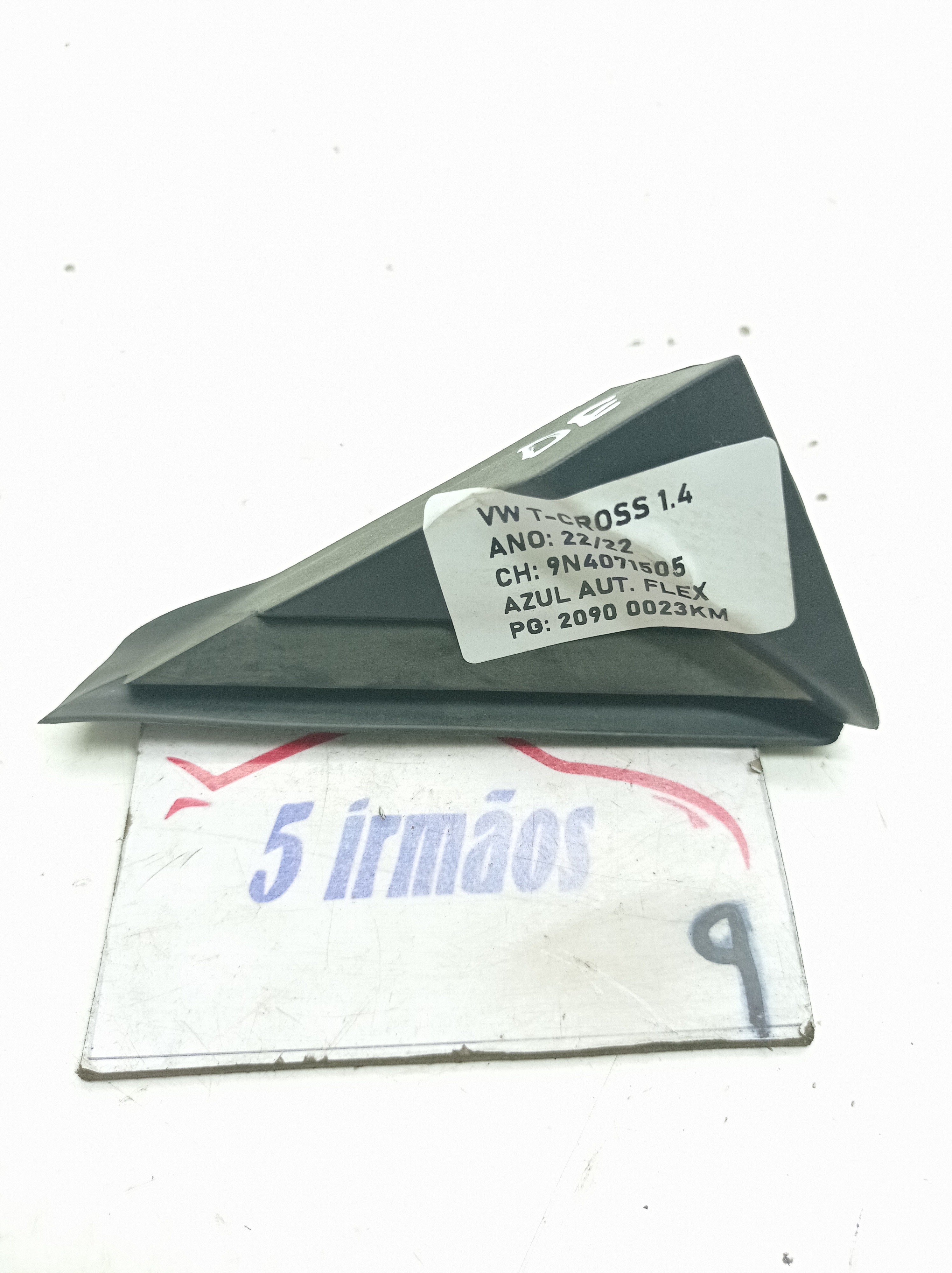 Acabamento Externo Retrovisor Esquerdo Vw Tcross 1.4 2022