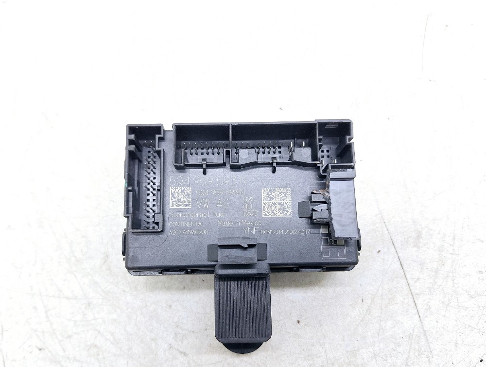 Módulo Porta Dianteira Esquerda Tiguan 2.0 2021 5q0959593n