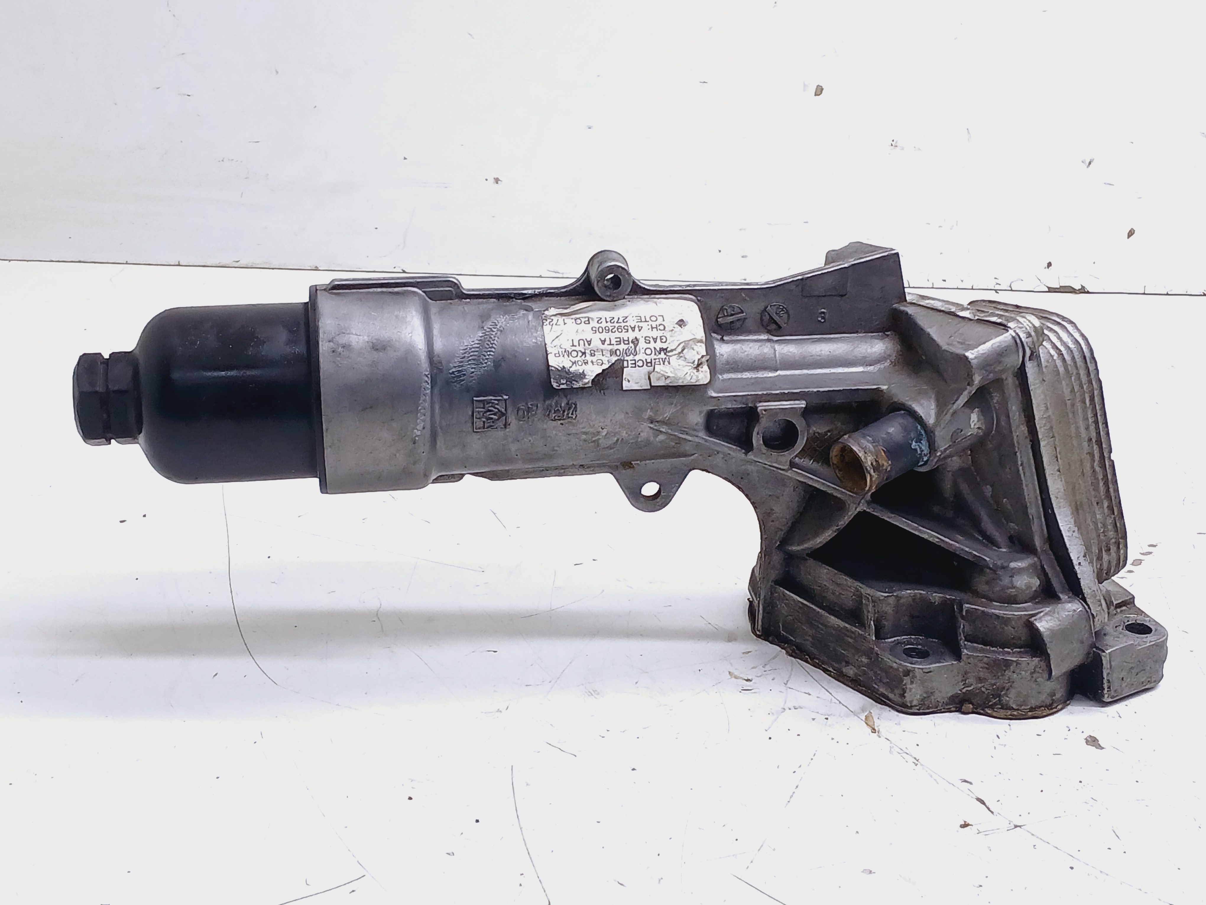 Suporte Filtro Óleo Mercedes C180k 1.8 2003 2004 A2711800610