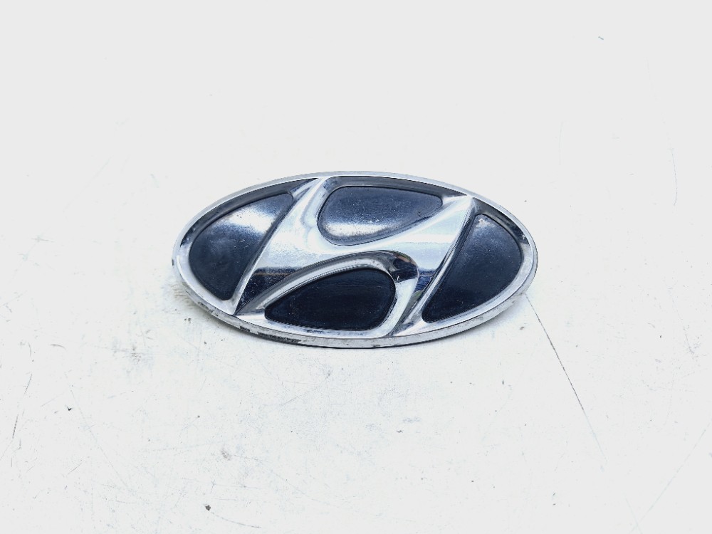 Emblema Parachoque Dianteiro Hyundai Veracruz 3.8 2008 Preto