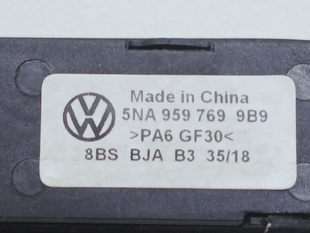 Botão Comando Banco Vw Tiguan 2.0t 2020
