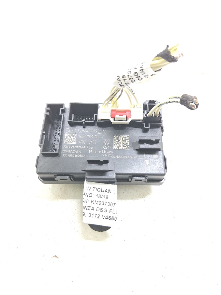 Módulo Porta Dianteira Direito Vw Tiguan 1.4 2018 5q4959592m