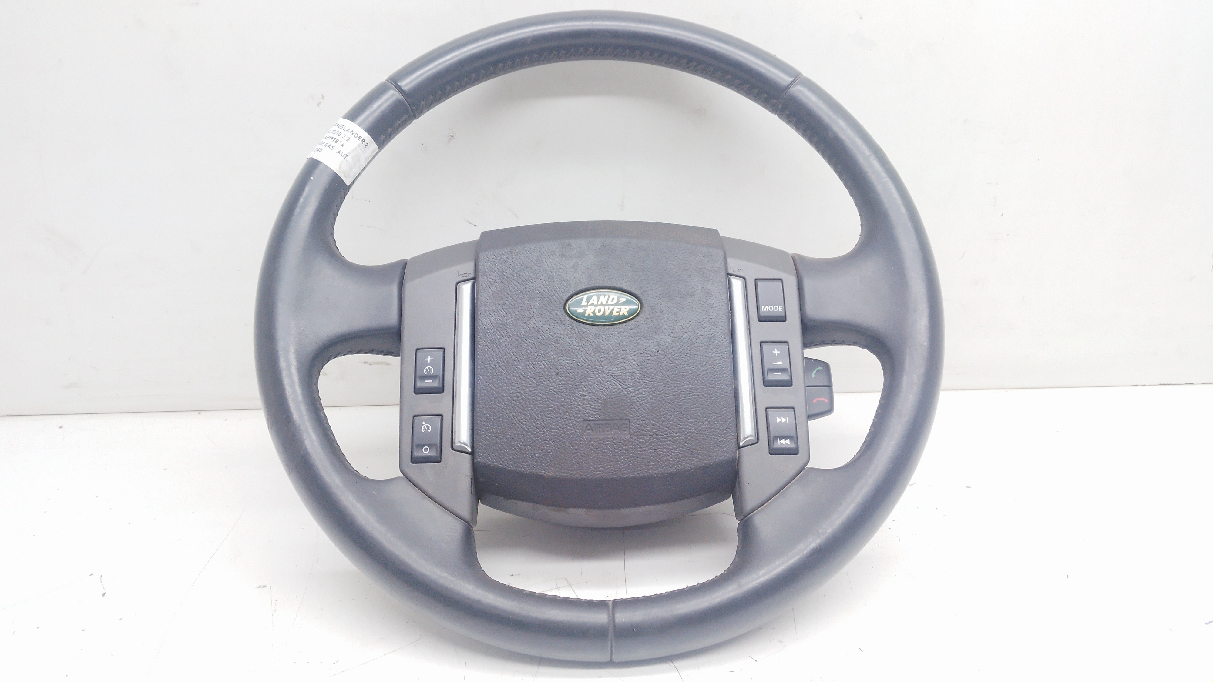 Volante Direção Freelander 2 3.2 2009/ 2010 Nº6h523f945 Preto