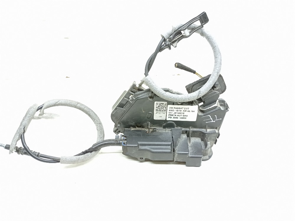 Fechdura Porta Traseira Esquerda Vw Passat 2.0 2018