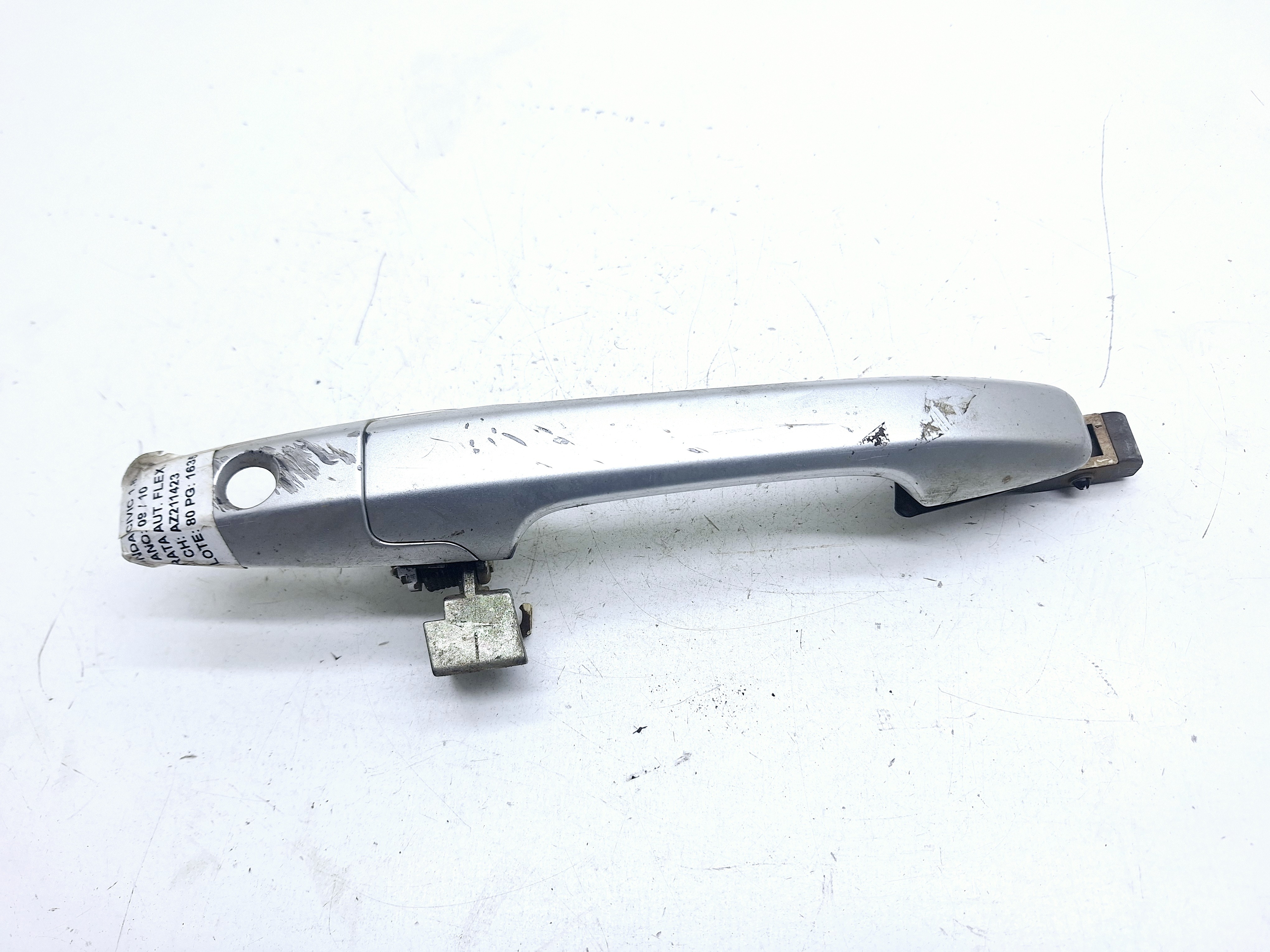 Maçaneta Externa Dianteira Esquerda Honda Civic 1.8 2010 Prateado Dianteira
