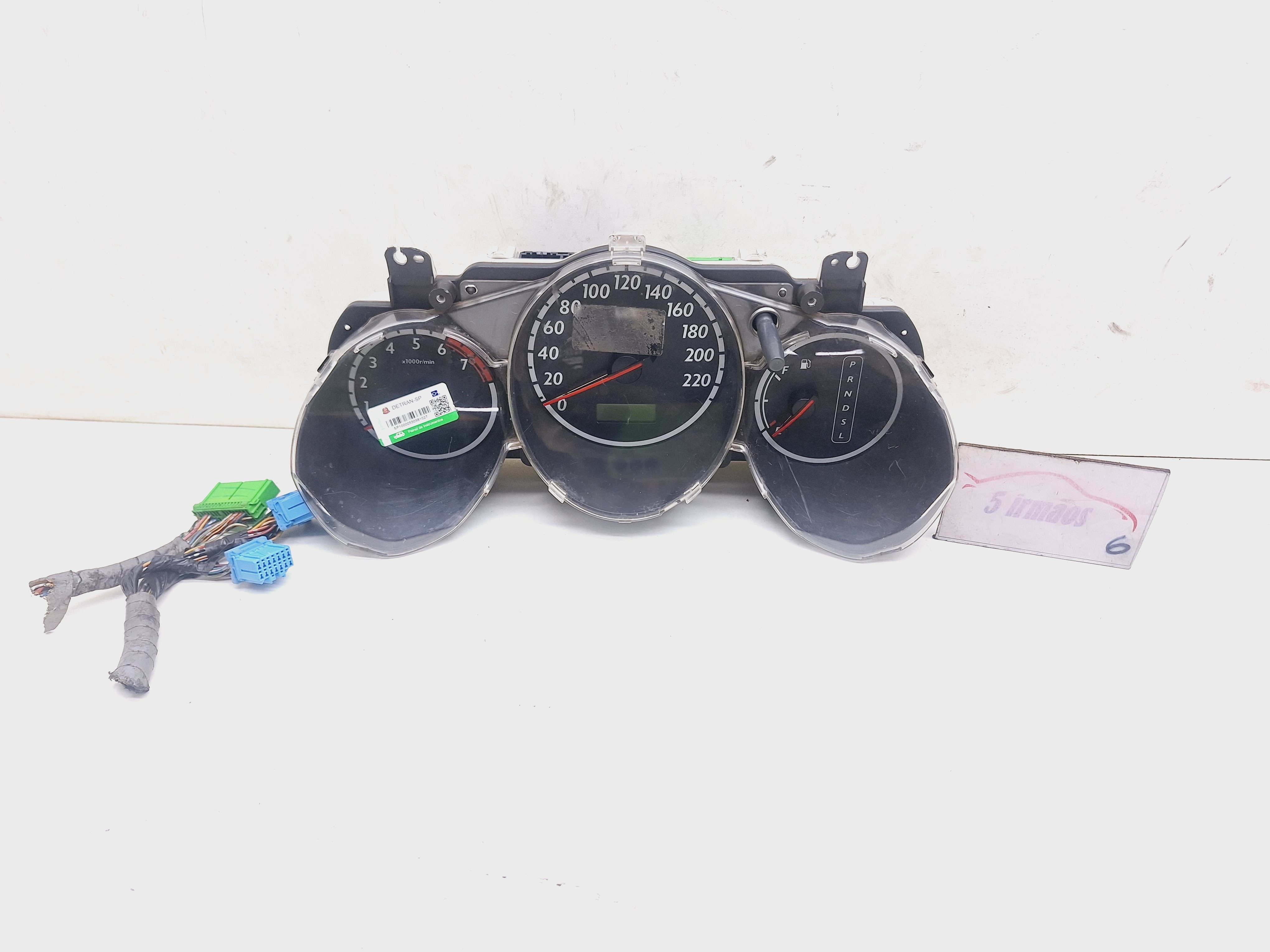 Painel Instrumentos Honda Fit 1.4 Aut 2005 Nº78100sadm700 Preto