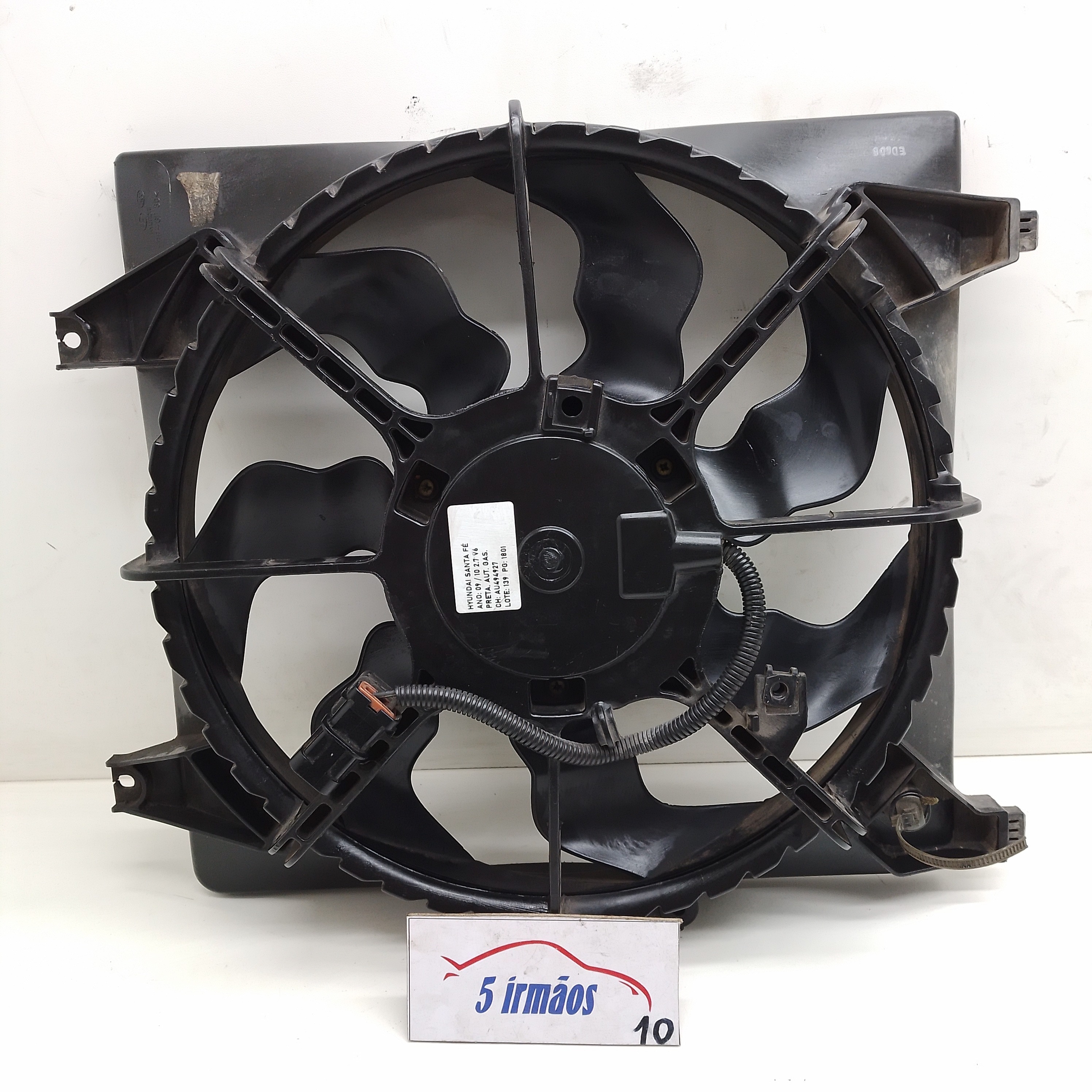 Defletor Ventoinha Radiador Hyundai Santa Fé 2.7 2009 / 2010