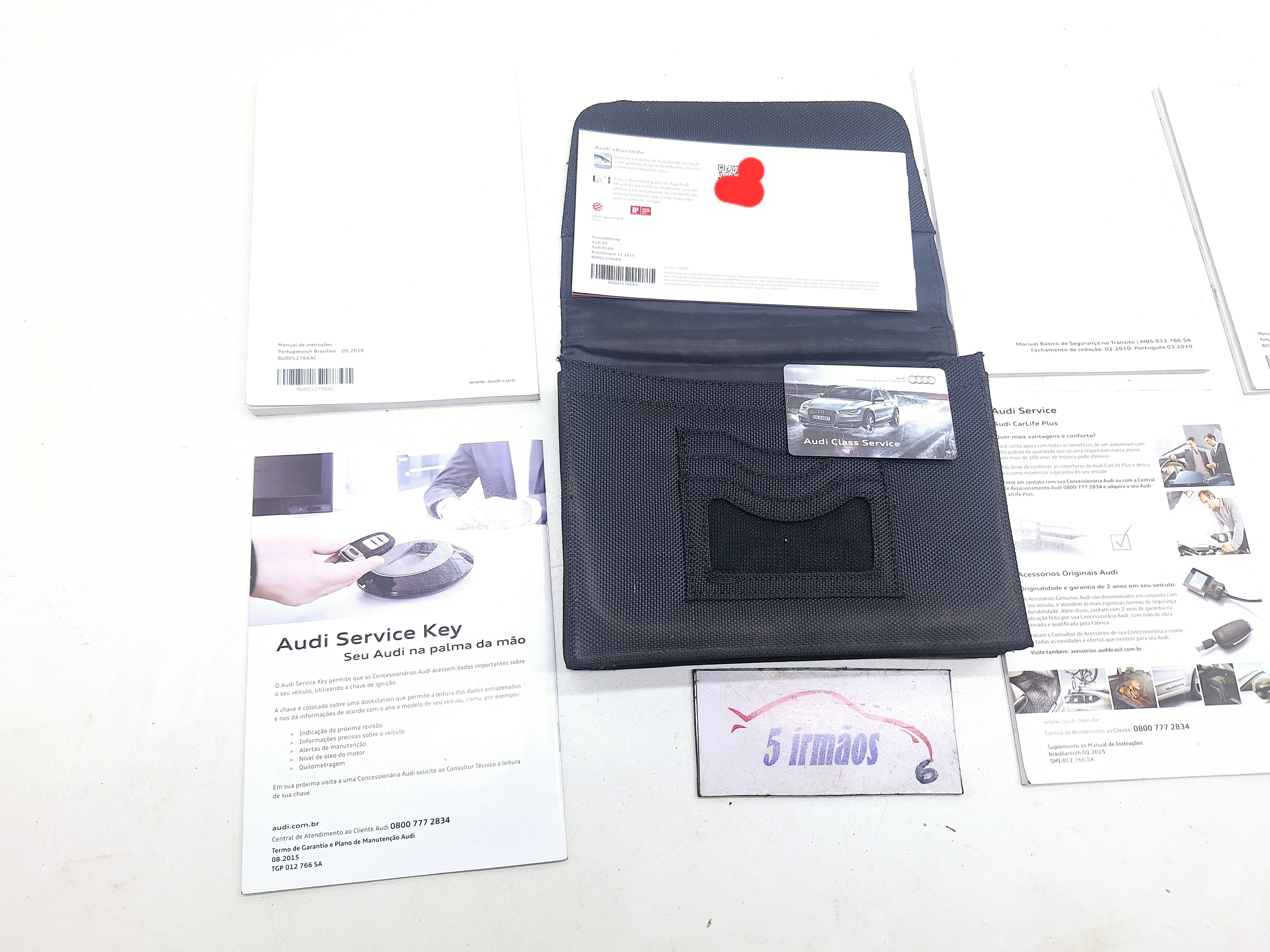 Manual Proprietário Audi Q3 Tfsi 2.0 Turbo 2015/2016 7