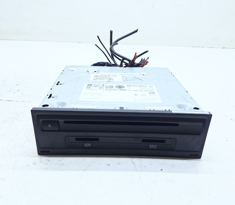Rádio Cd Player Multimídia Vw Jetta Gli 2.0 2019 3q0035864c