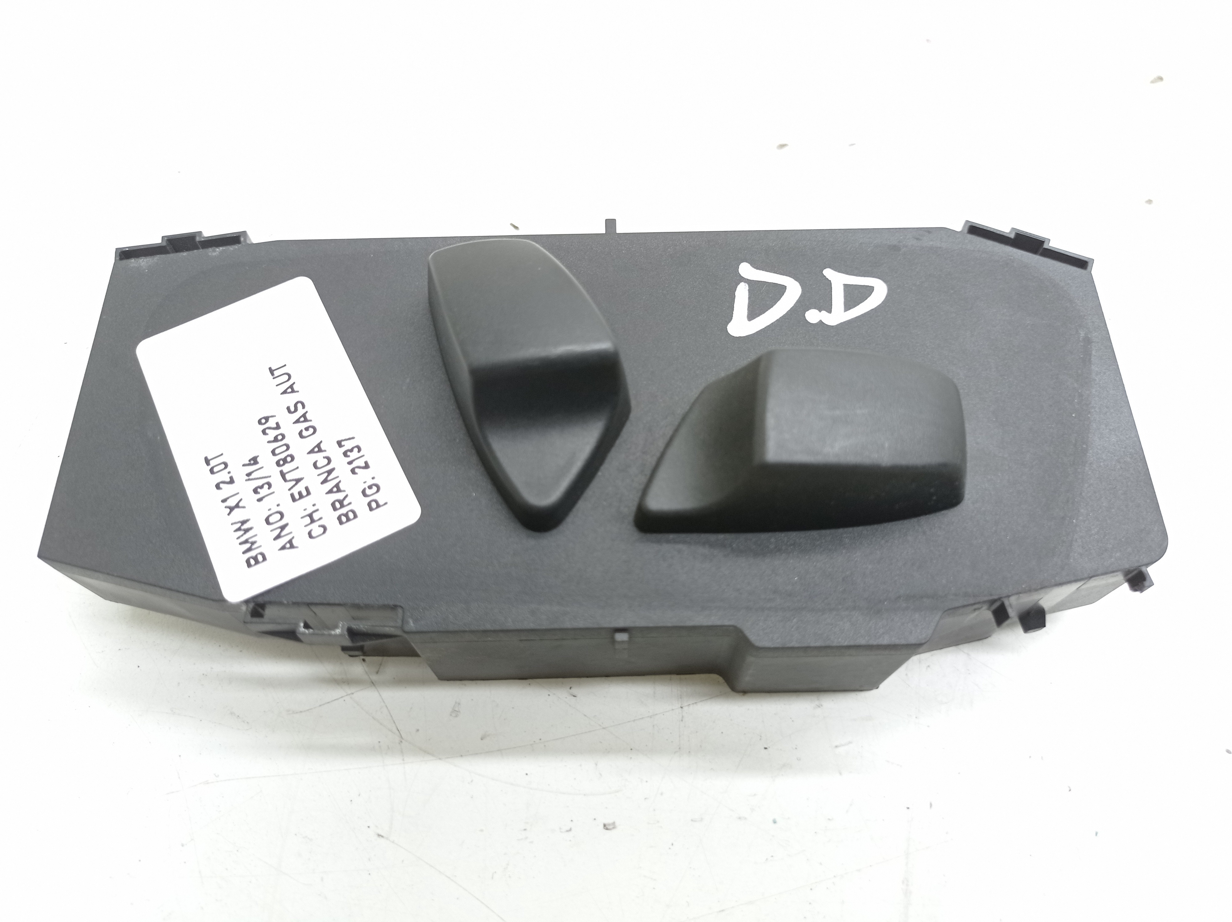 Comando Ajuste Banco Dianteiro Direito Bmw X1 2.0 2013