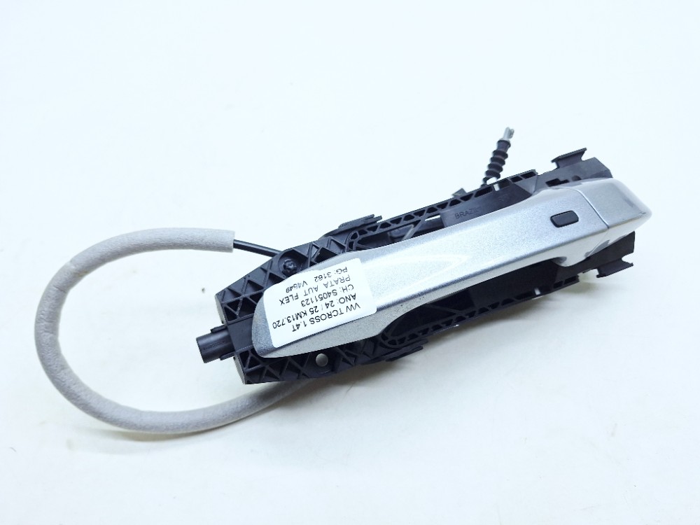Maçaneta Externa Dianteira Direita Vw Tcross Tsi 1.4 2025 Prateado Dianteira