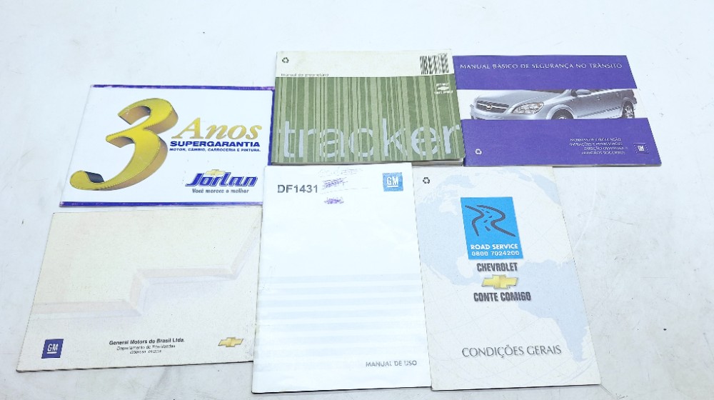 Manual Proprietário Gm Tracker 2.0 2008