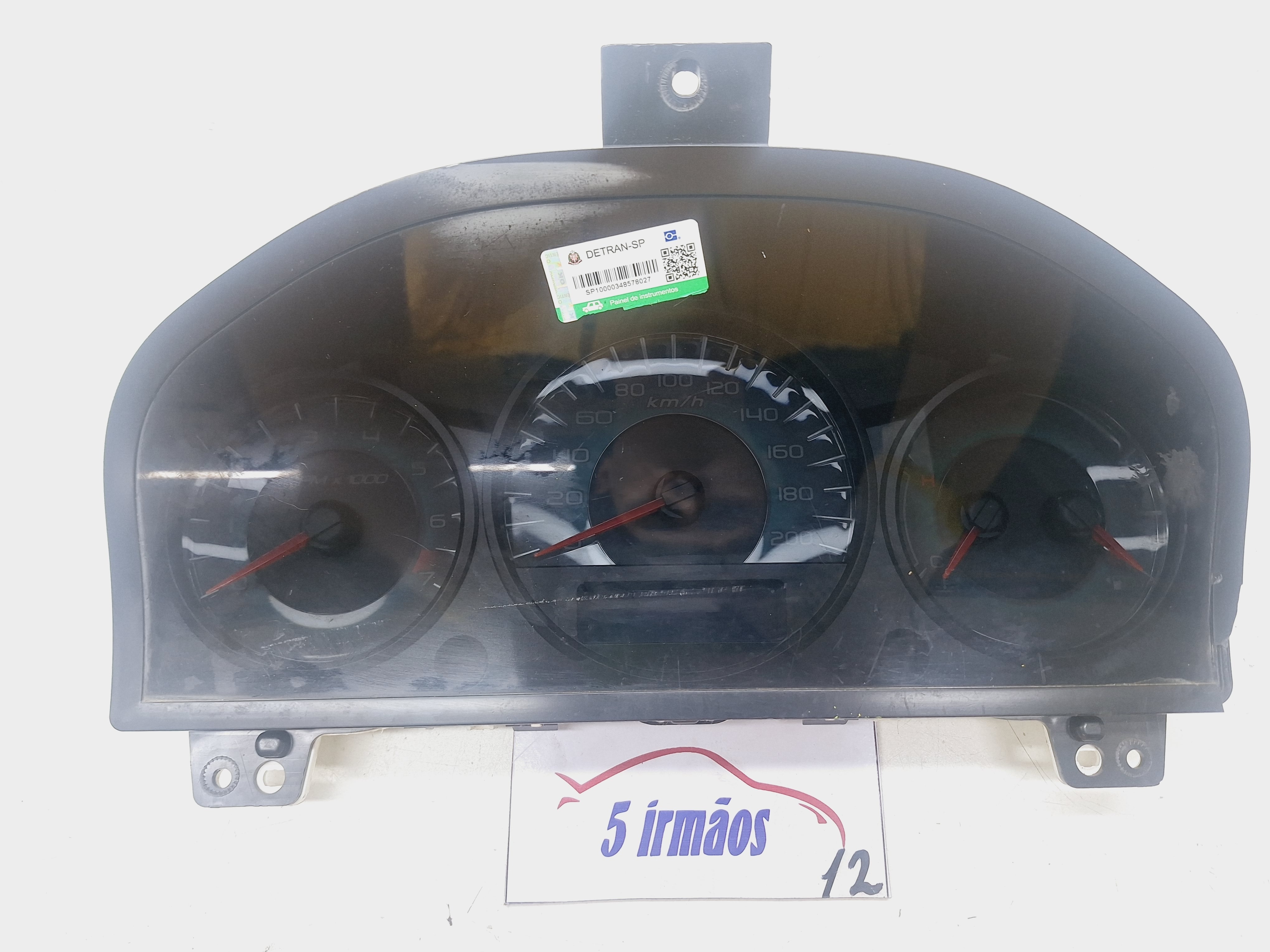 Painel Instrumentos Ford Fusion 3.0 Aut 2012 Nºbe5t10849hd Preto
