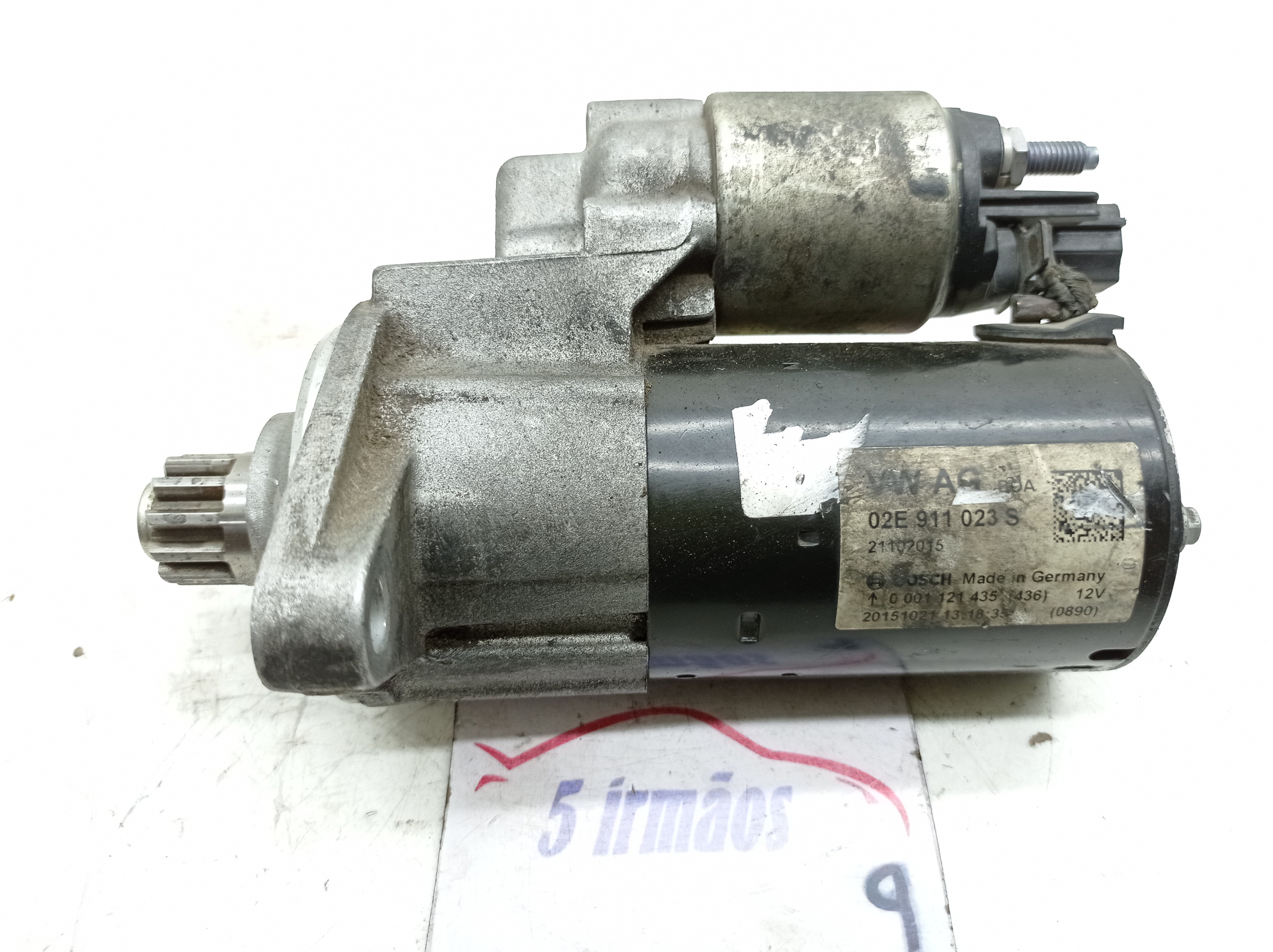 Motor Arranque Vw Jetta Tsi 2.0 2012 / 2013 02e911023s