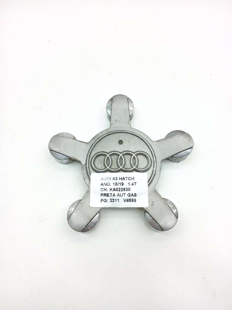 Calota Tampa Roda Audi A3 Hatch 1.4 2019 8r0601165