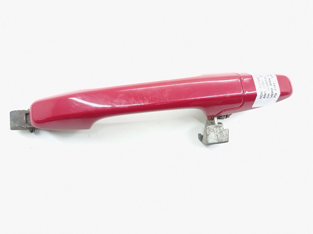 Maçaneta Externa Traseira Direita Honda Civic Si 2.0 2007 Vermelho Traseira
