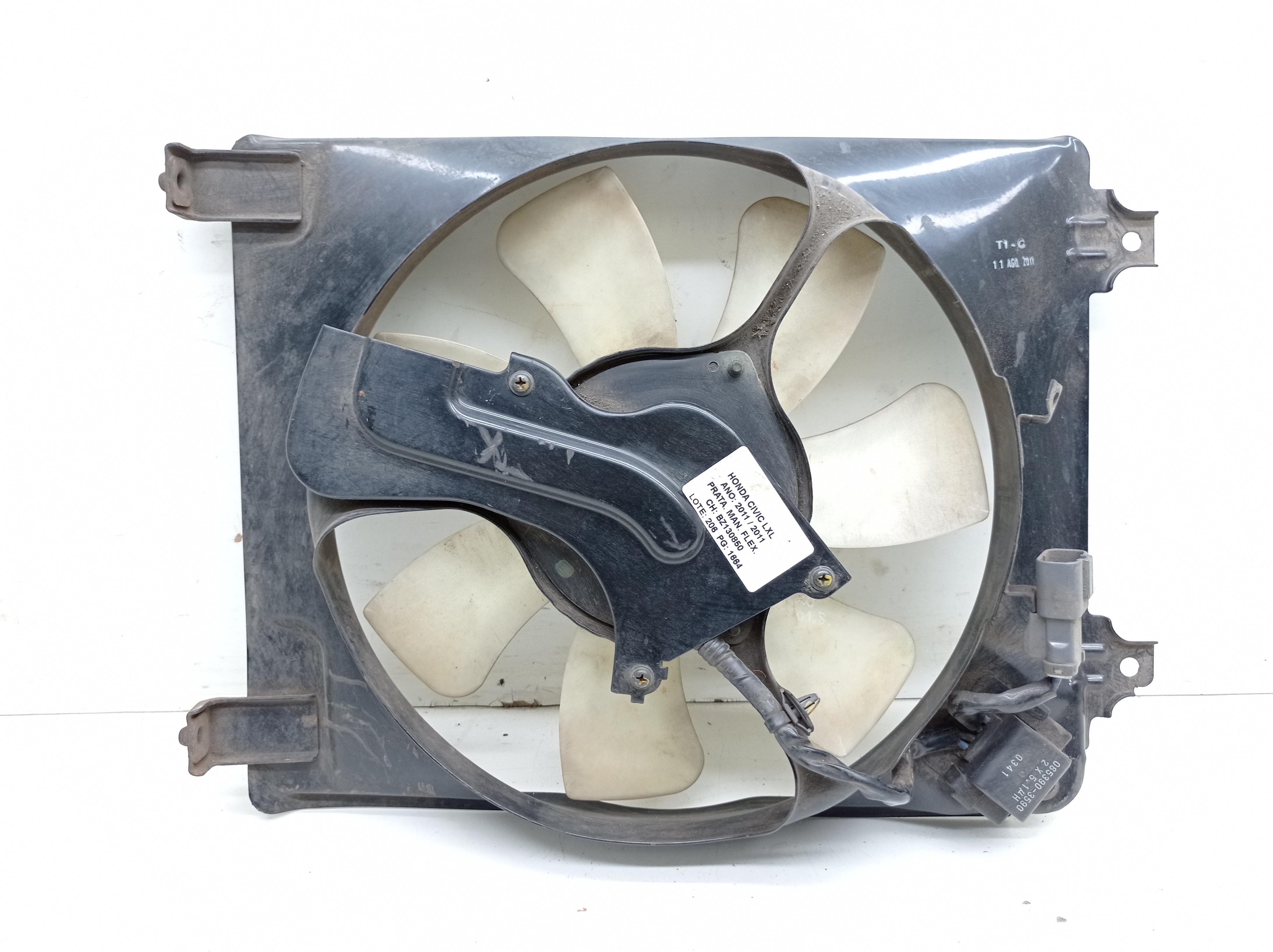 Ventoinha Menor Radiador Honda Civic 1.8 2010 / 2011