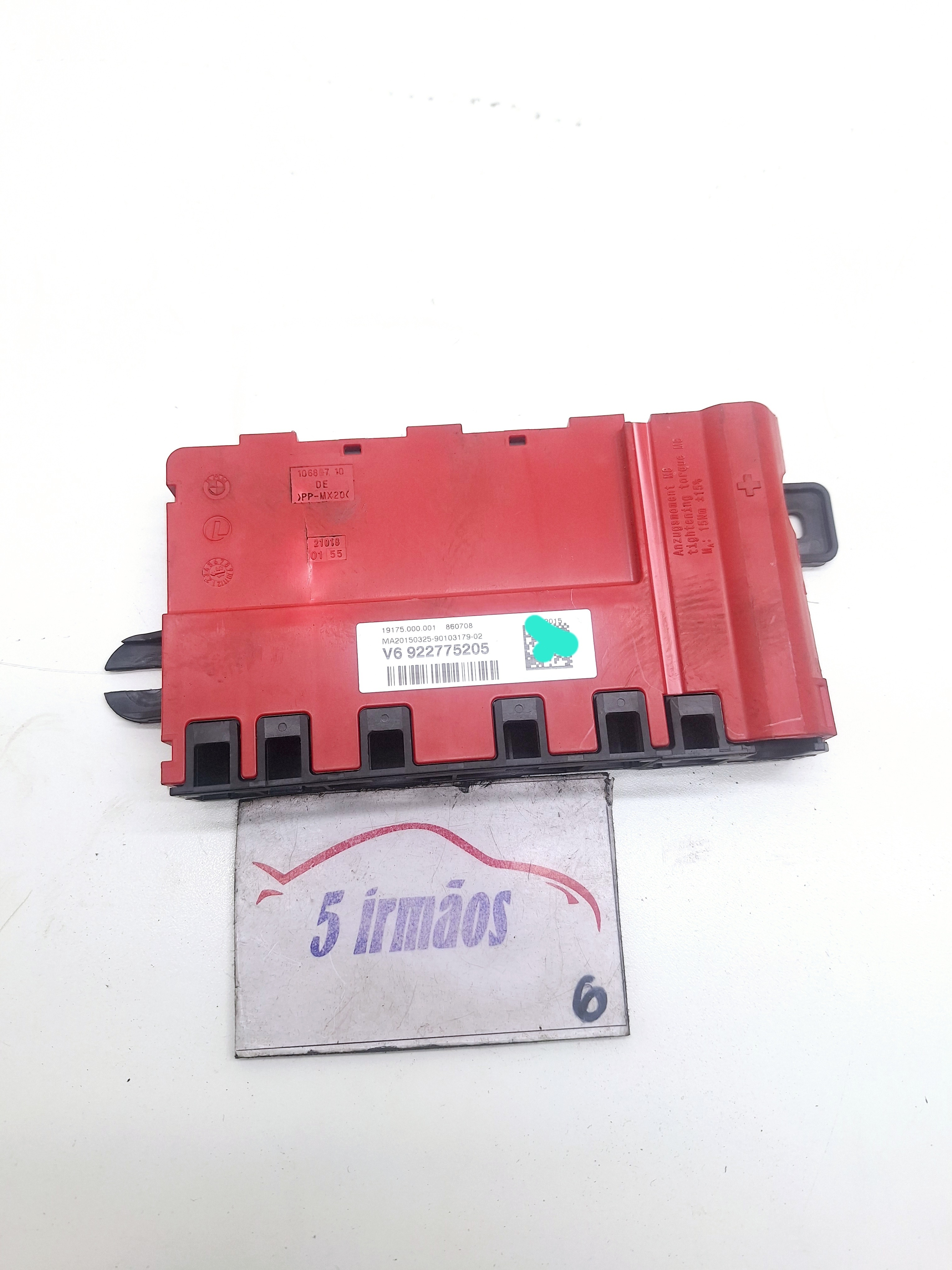 Módulo Bateria Bmw 320i 2.0 Turbo 2014 2015 922775205